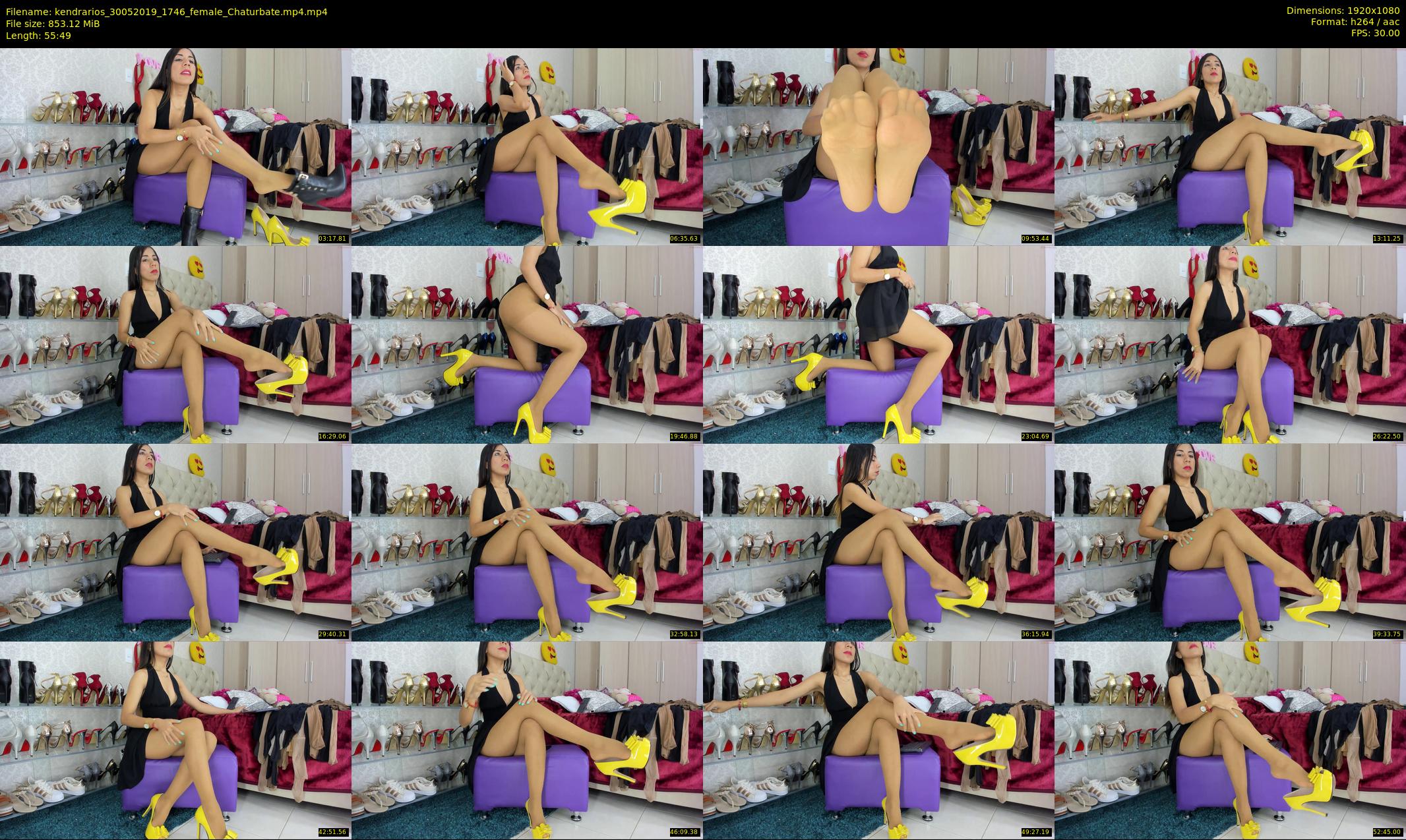 kendrarios — 56 minute Chaturbate female cam show recording, 1080p, May 30, 2019