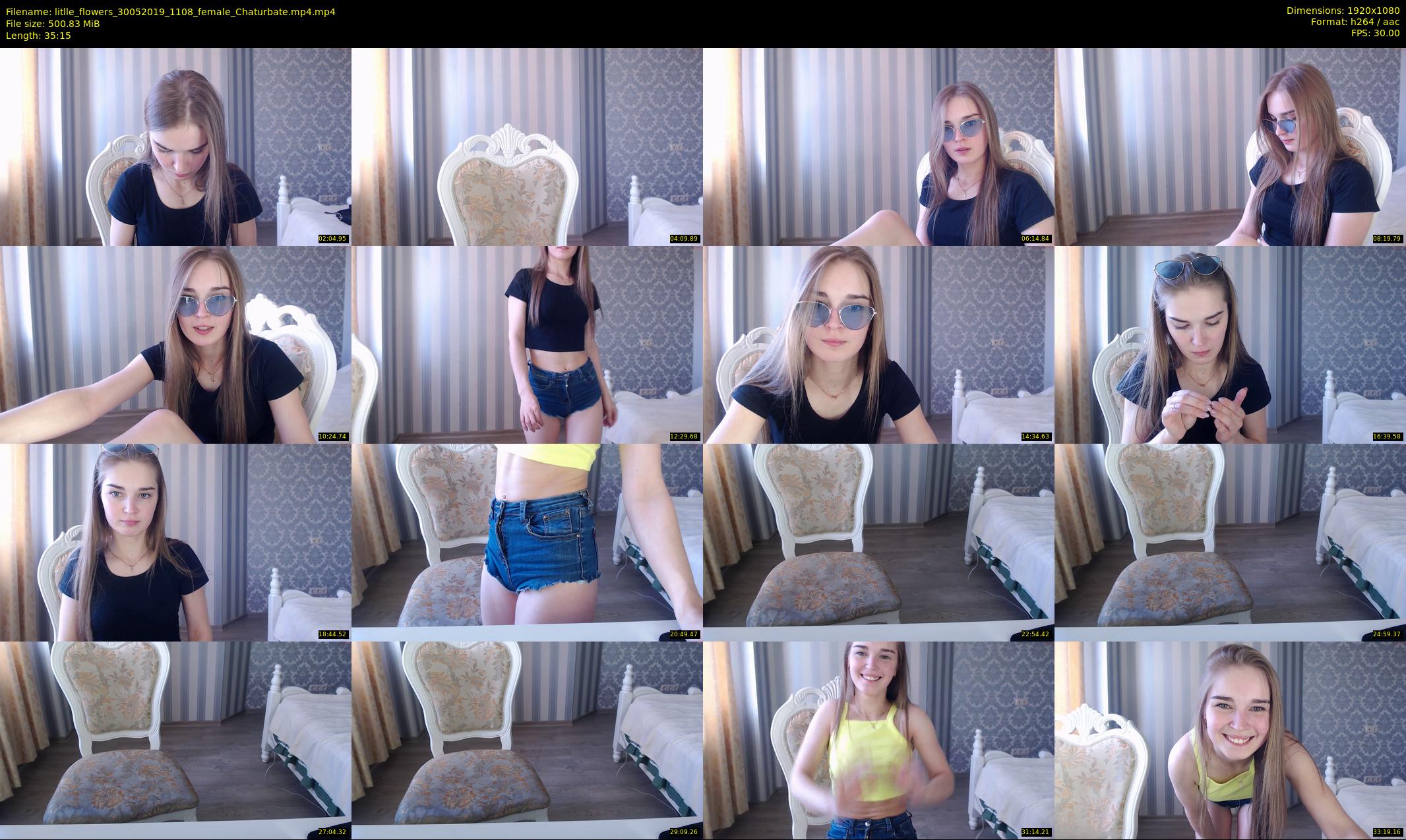 litlle_flowers — 36 minute Chaturbate female cam show recording, 1080p, May 30, 2019