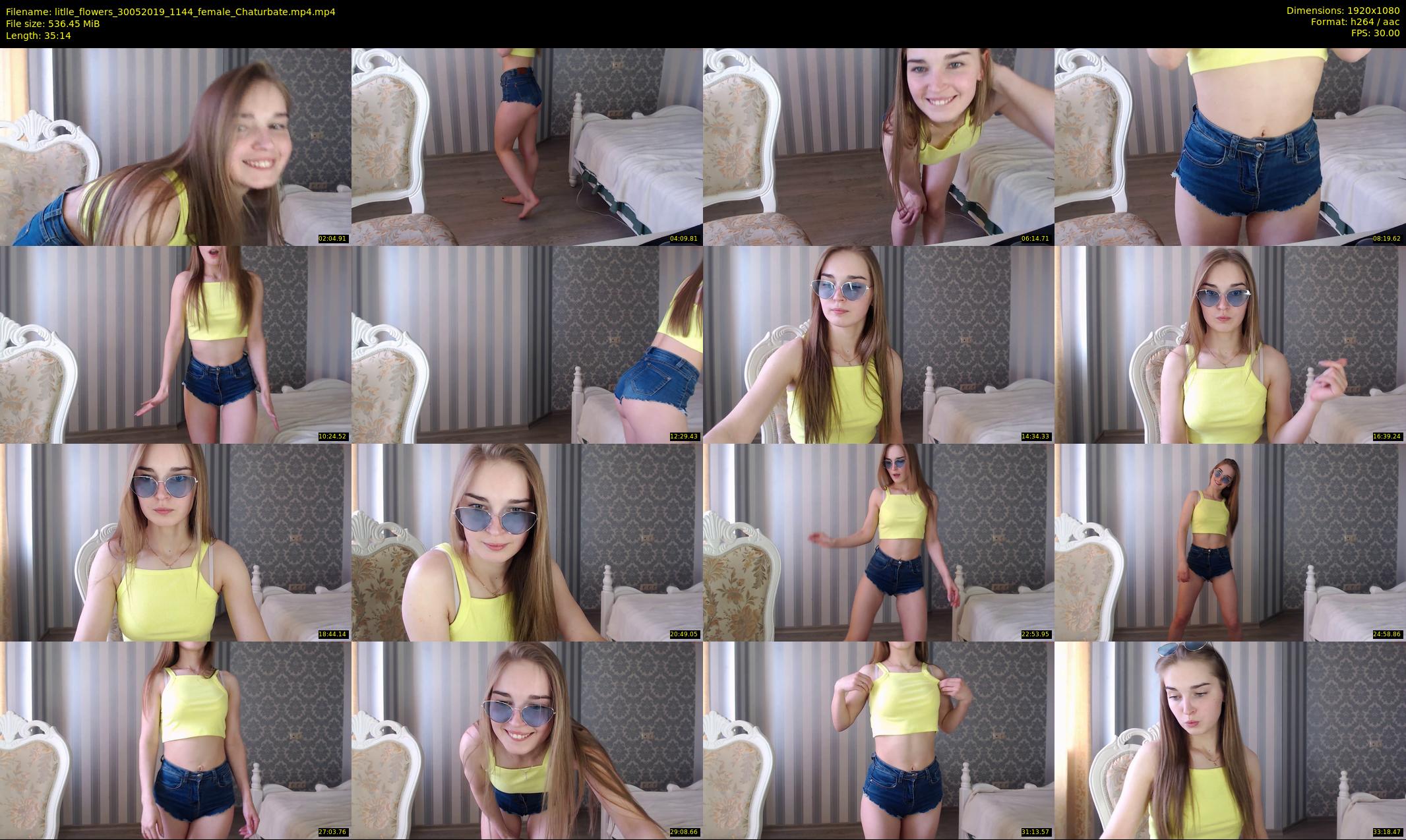 litlle_flowers — 36 minute Chaturbate female cam show recording, 1080p, May 30, 2019