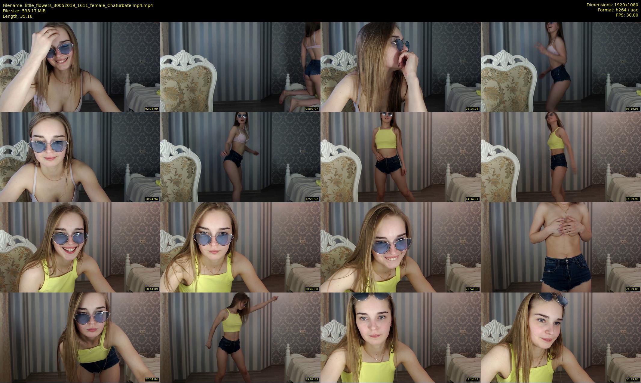 litlle_flowers — 36 minute Chaturbate female cam show recording, 1080p, May 30, 2019