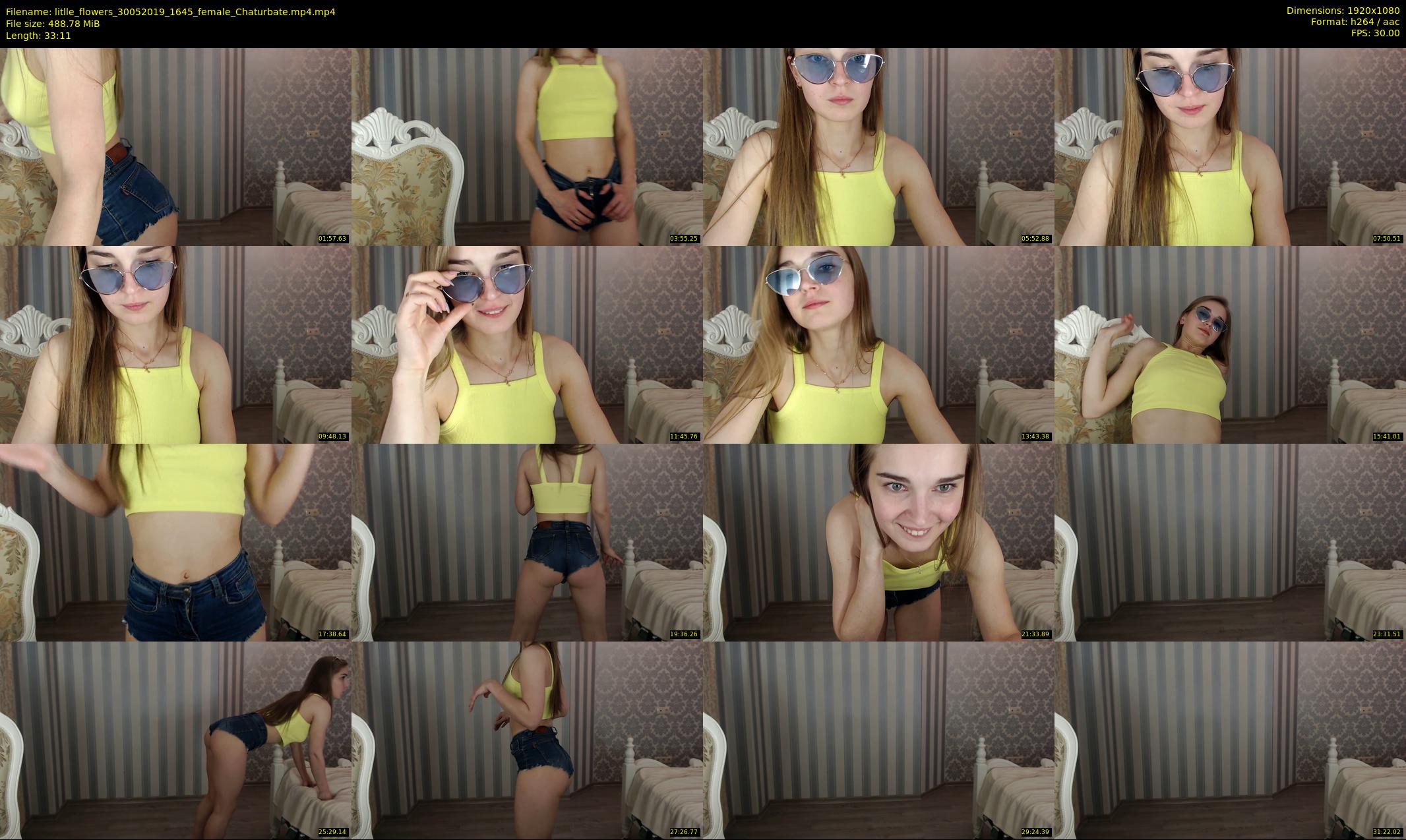 litlle_flowers — 34 minute Chaturbate female cam show recording, 1080p, May 30, 2019
