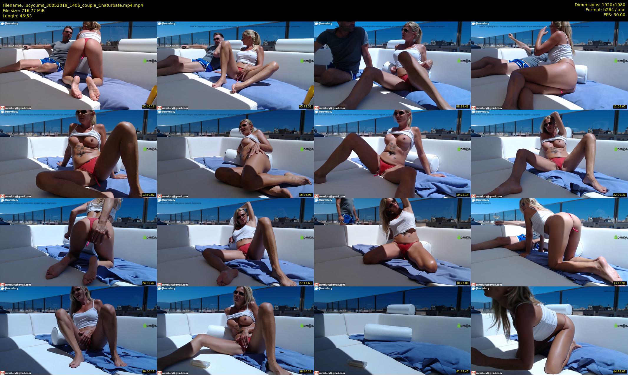 lucycums — 47 minute Chaturbate couple cam show recording, 1080p, May 30, 2019