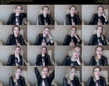 mallinia — 21 minute Chaturbate female cam show recording, 480p, May 29, 2019
