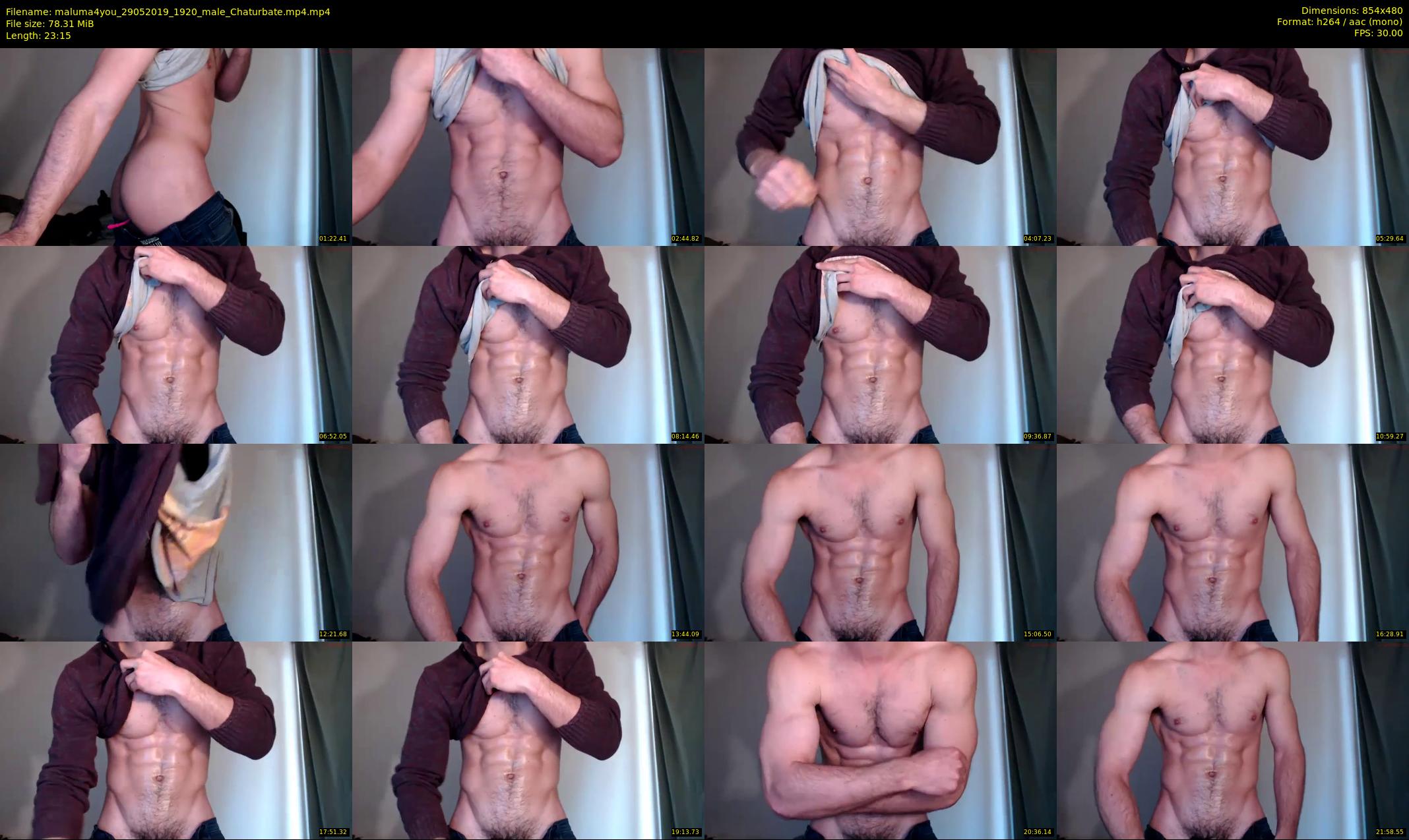 maluma4you — 24 minute Chaturbate male cam show recording, 480p, May 29, 2019