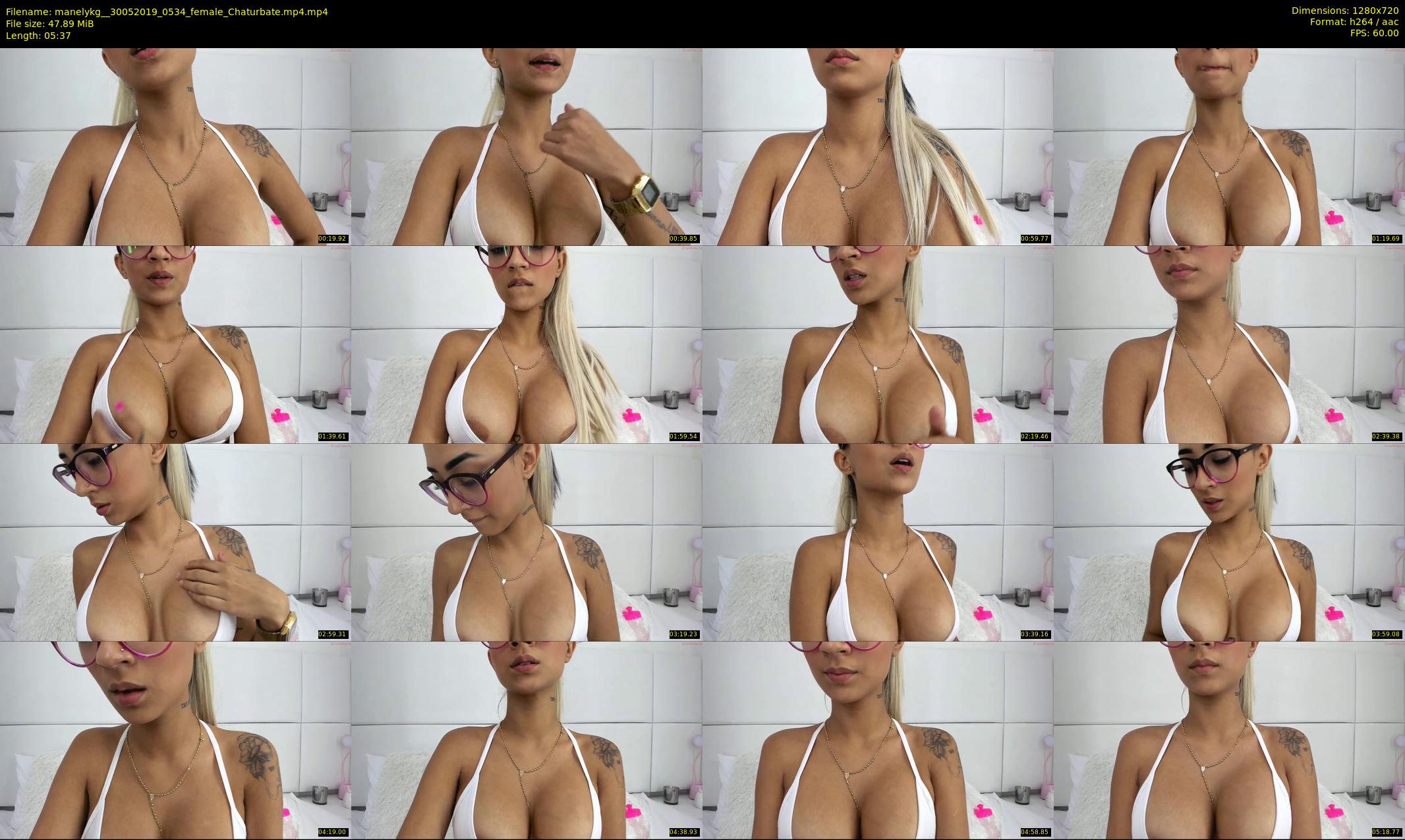 manelykg_ — 6 minute Chaturbate female cam show recording, 720p, May 30, 2019