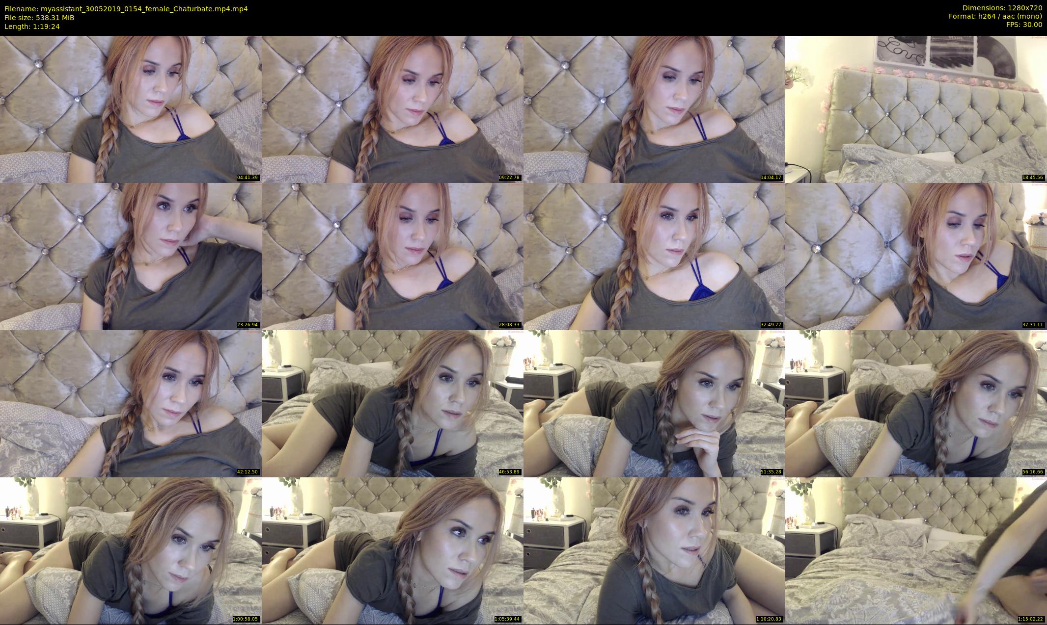 myassistant — 80 minute Chaturbate female cam show recording, 720p, May 30, 2019