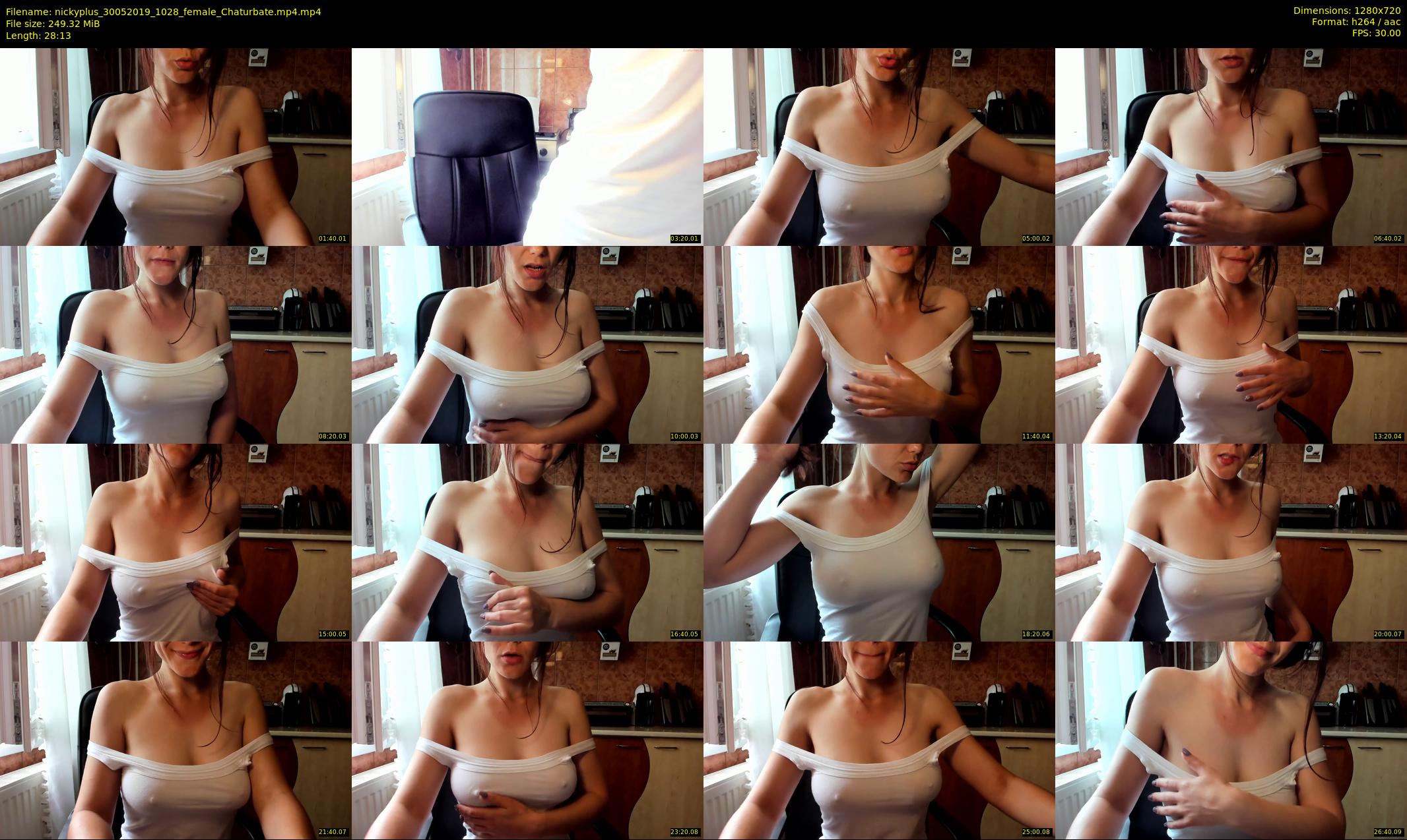 nickyplus — 29 minute Chaturbate couple cam show recording, 720p, May 30, 2019