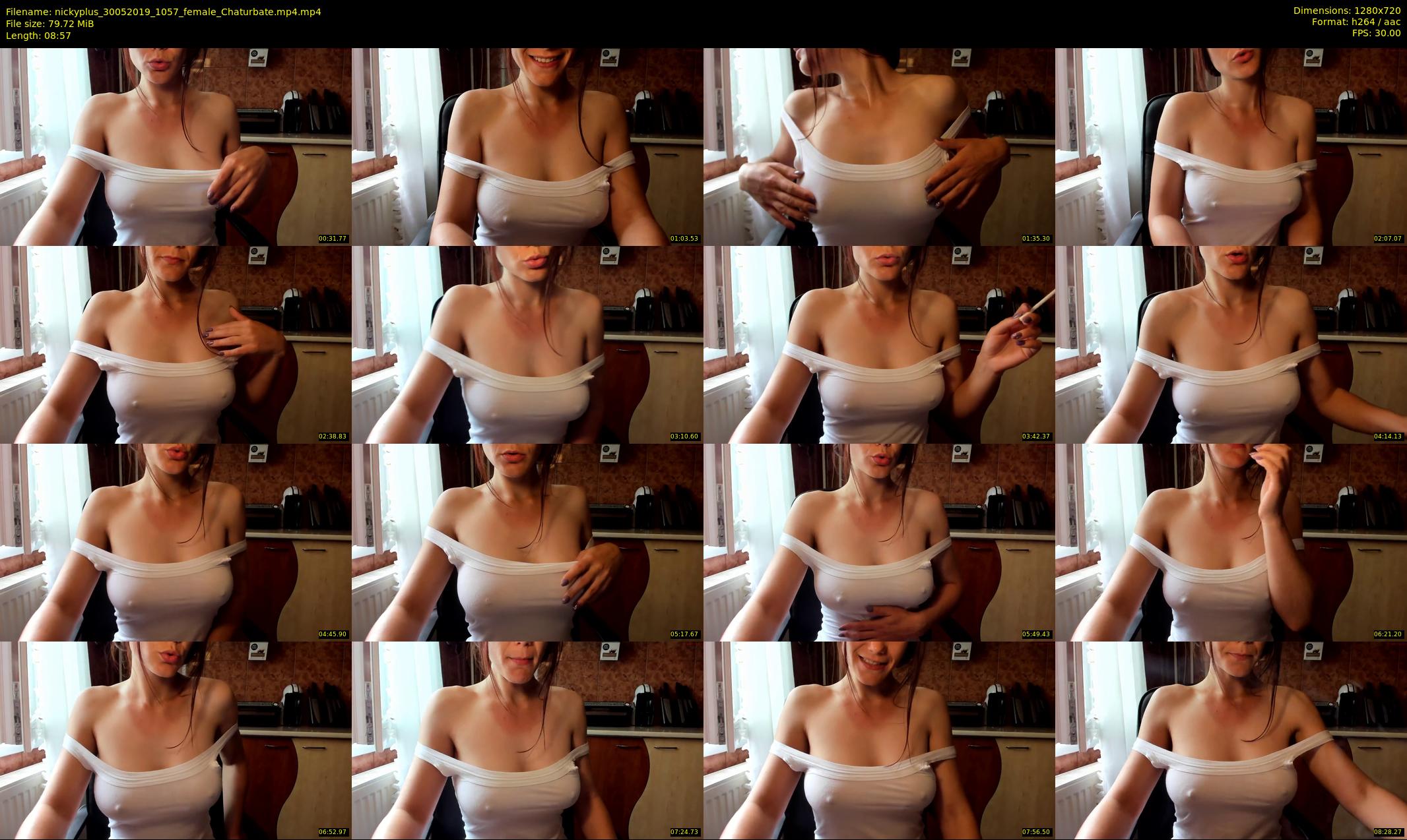 nickyplus — 9 minute Chaturbate couple cam show recording, 720p, May 30, 2019