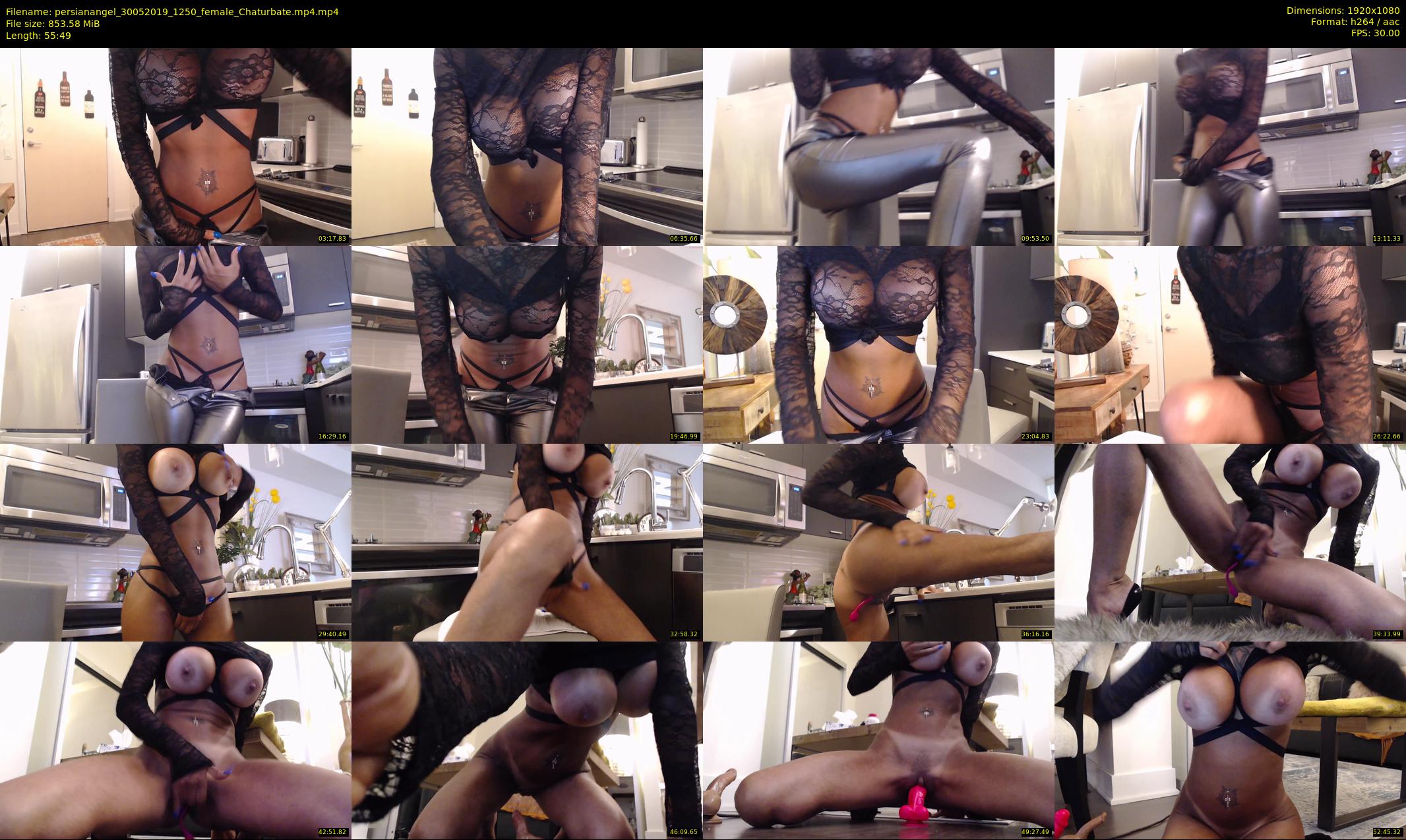 persianangel — 56 minute Chaturbate female cam show recording, 1080p, May 30, 2019
