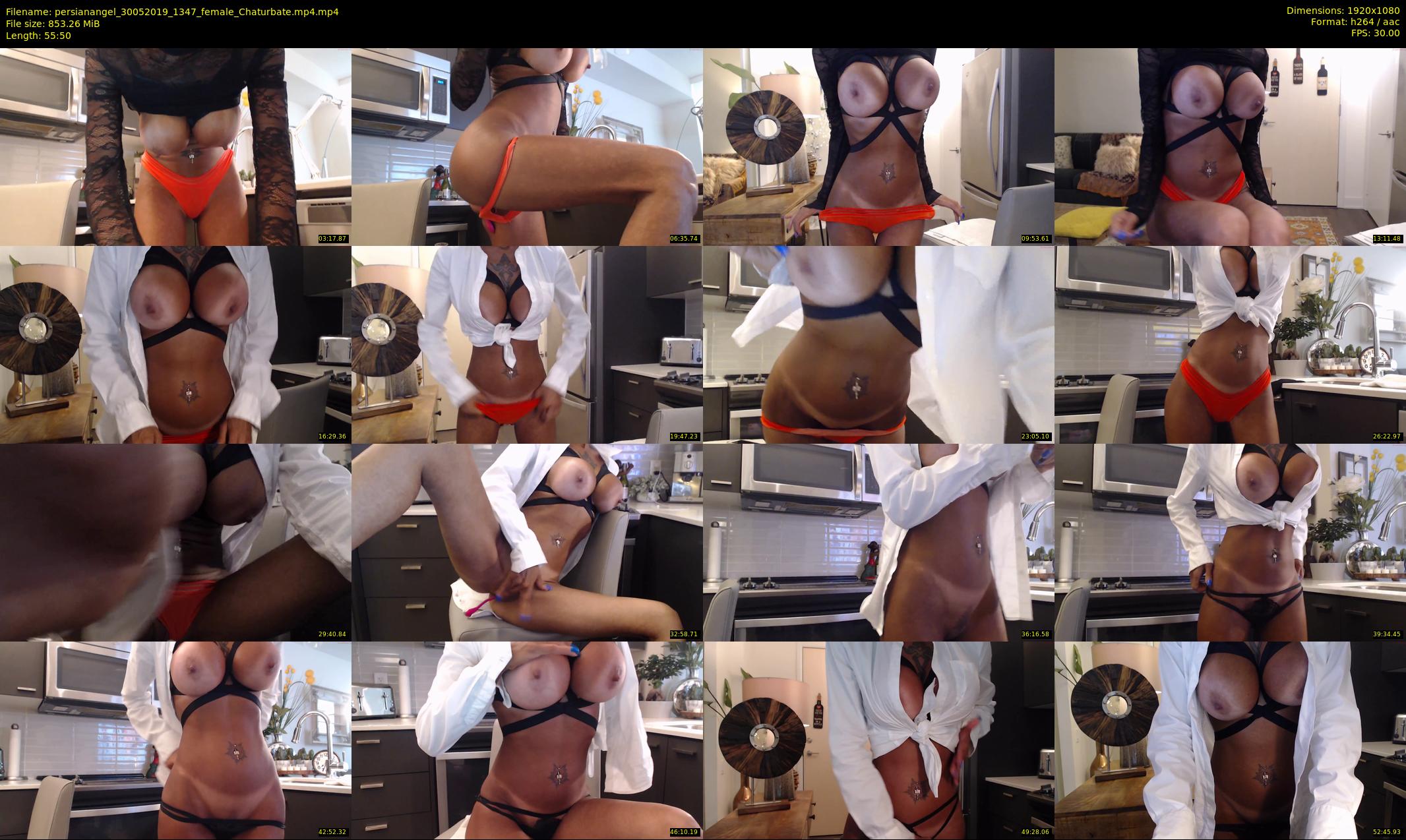 persianangel — 56 minute Chaturbate female cam show recording, 1080p, May 30, 2019