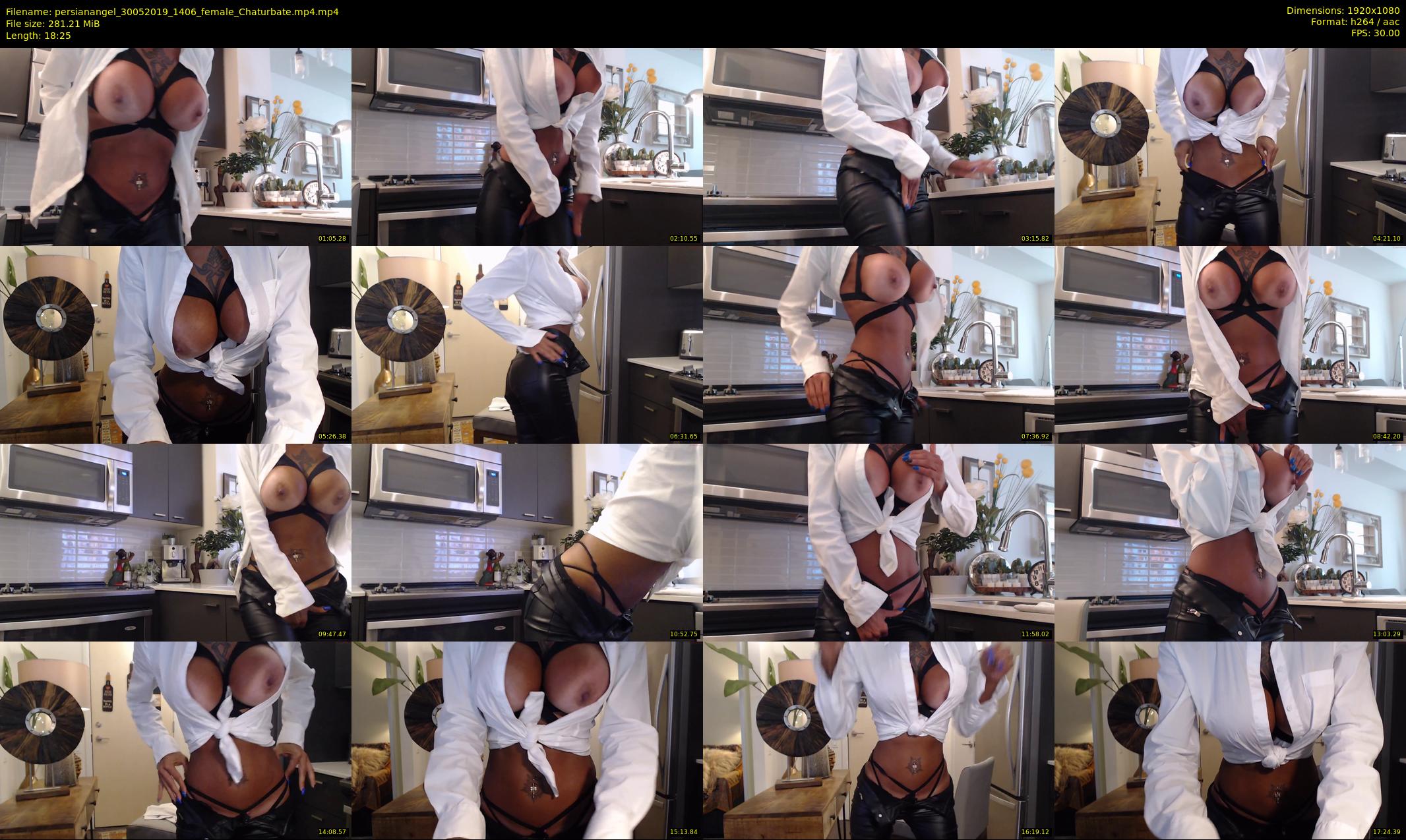 persianangel — 19 minute Chaturbate female cam show recording, 1080p, May 30, 2019