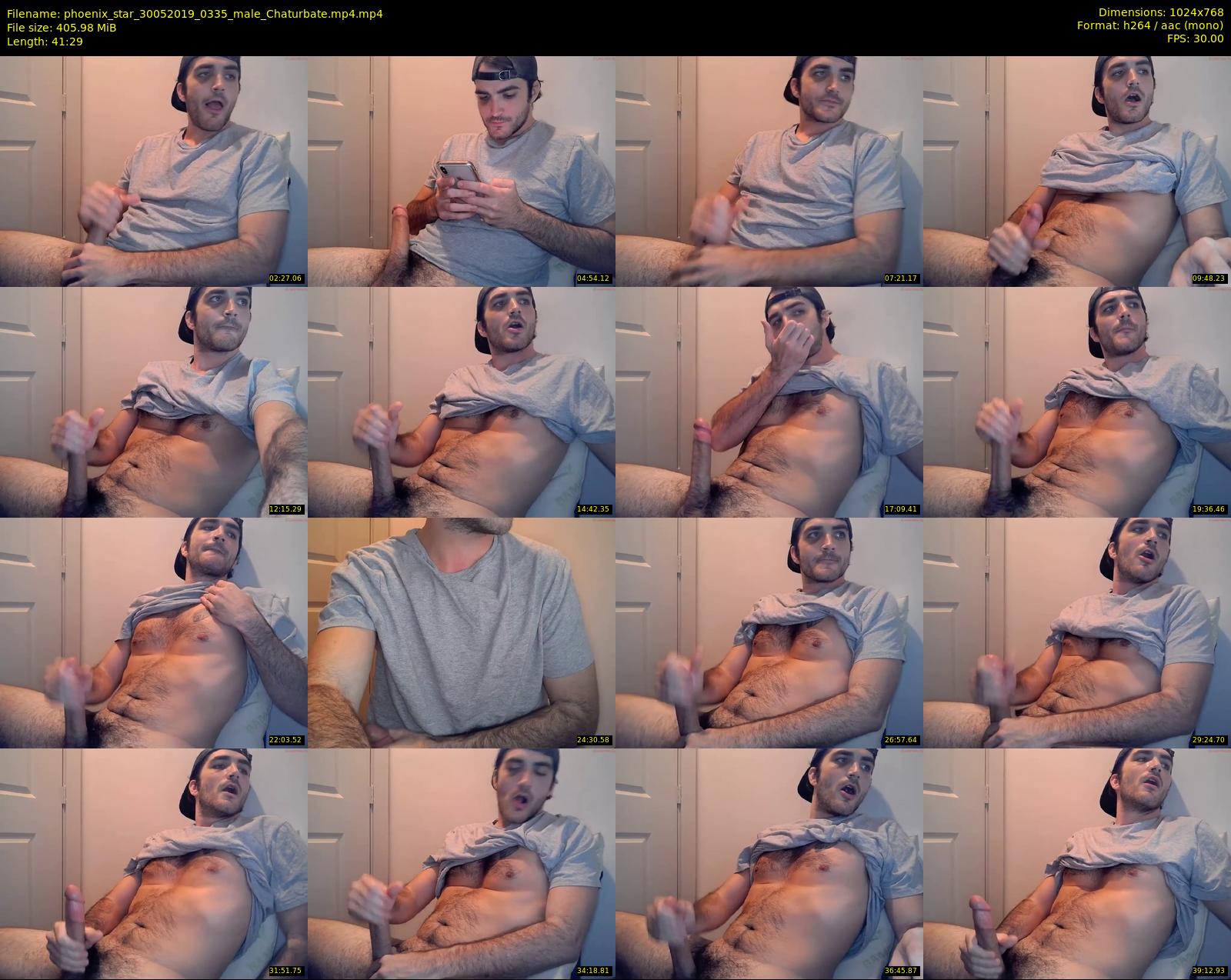 phoenix_star — 42 minute Chaturbate male cam show recording, 720p, May 30, 2019