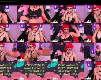 pyrowayne — 48 minute Chaturbate female cam show recording, 720p, May 29, 2019