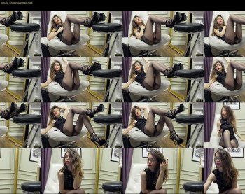 sellenia — 5 minute Chaturbate female cam show recording, 1080p, May 30, 2019