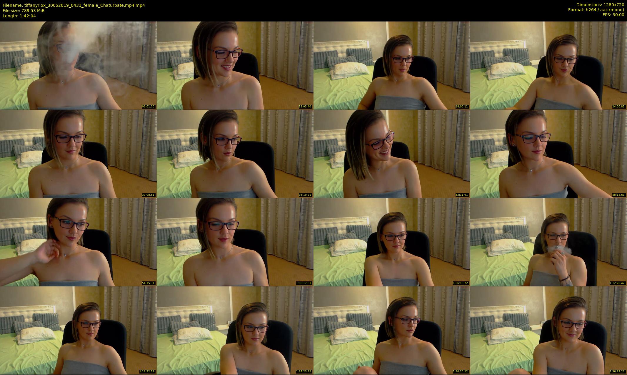 tiffanyriox — 103 minute Chaturbate female cam show recording, 720p, May 30, 2019