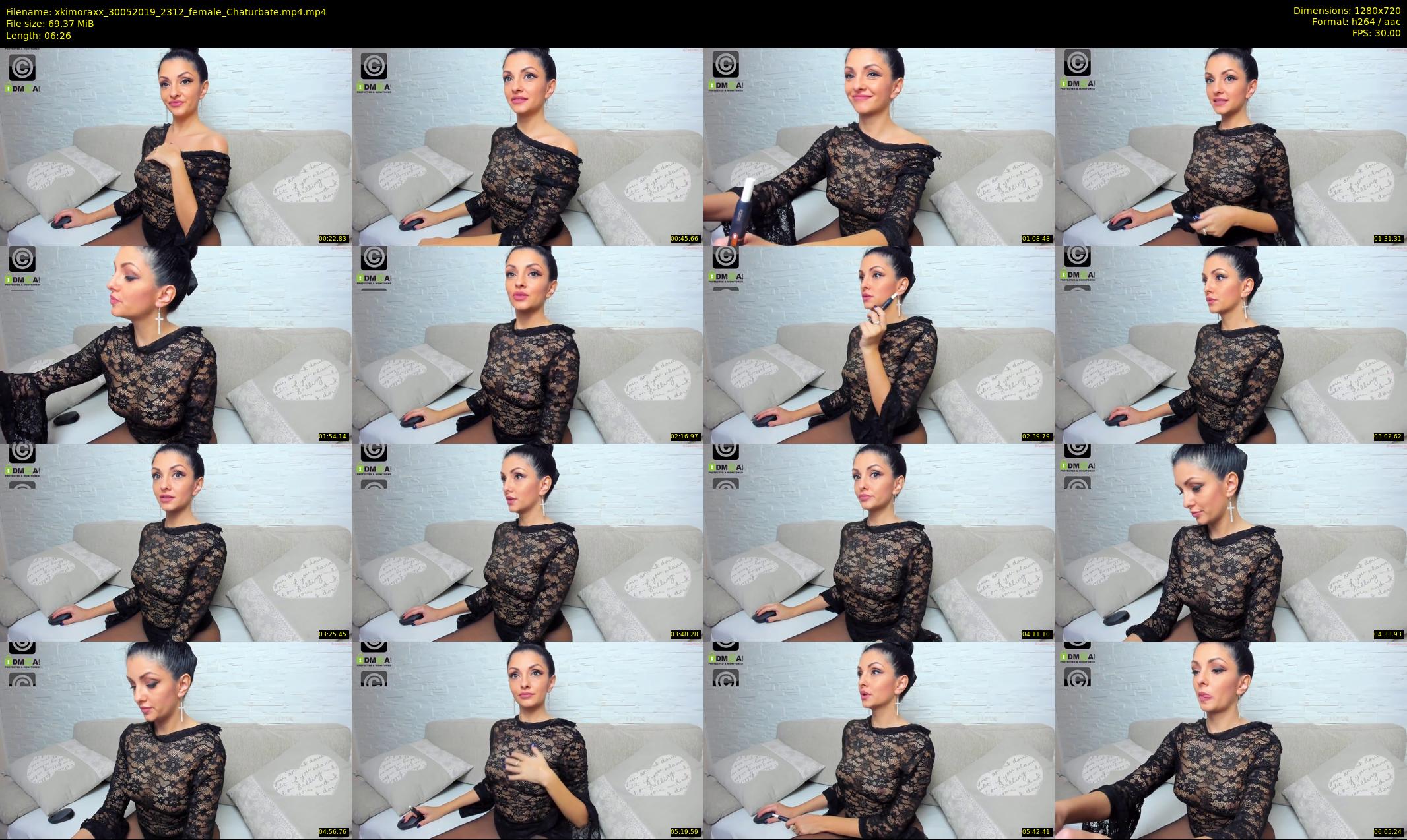 xkimoraxx — 7 minute Chaturbate female cam show recording, 720p, May 30, 2019