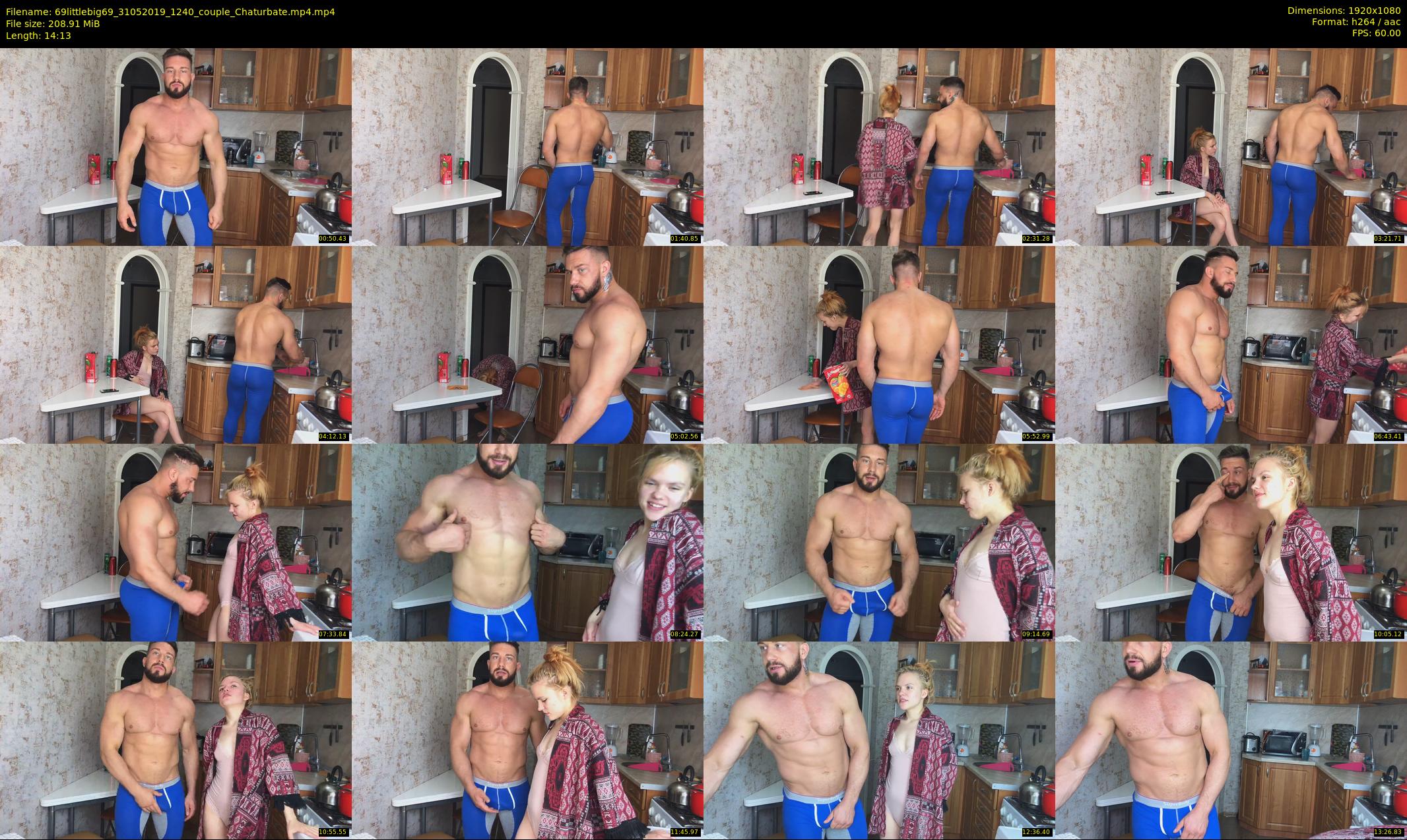 69littlebig69 — 15 minute Chaturbate couple cam show recording, 1080p, May 31, 2019