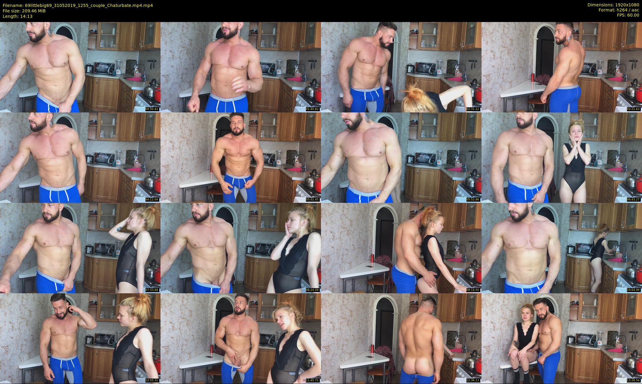 69littlebig69 — 15 minute Chaturbate couple cam show recording, 1080p, May 31, 2019