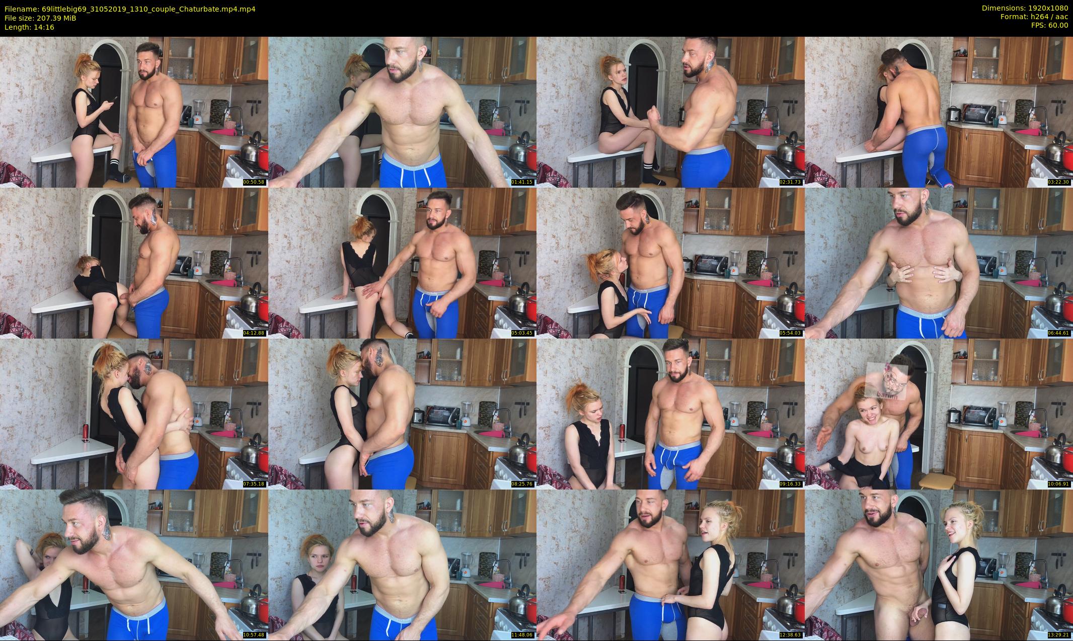 69littlebig69 — 15 minute Chaturbate couple cam show recording, 1080p, May 31, 2019