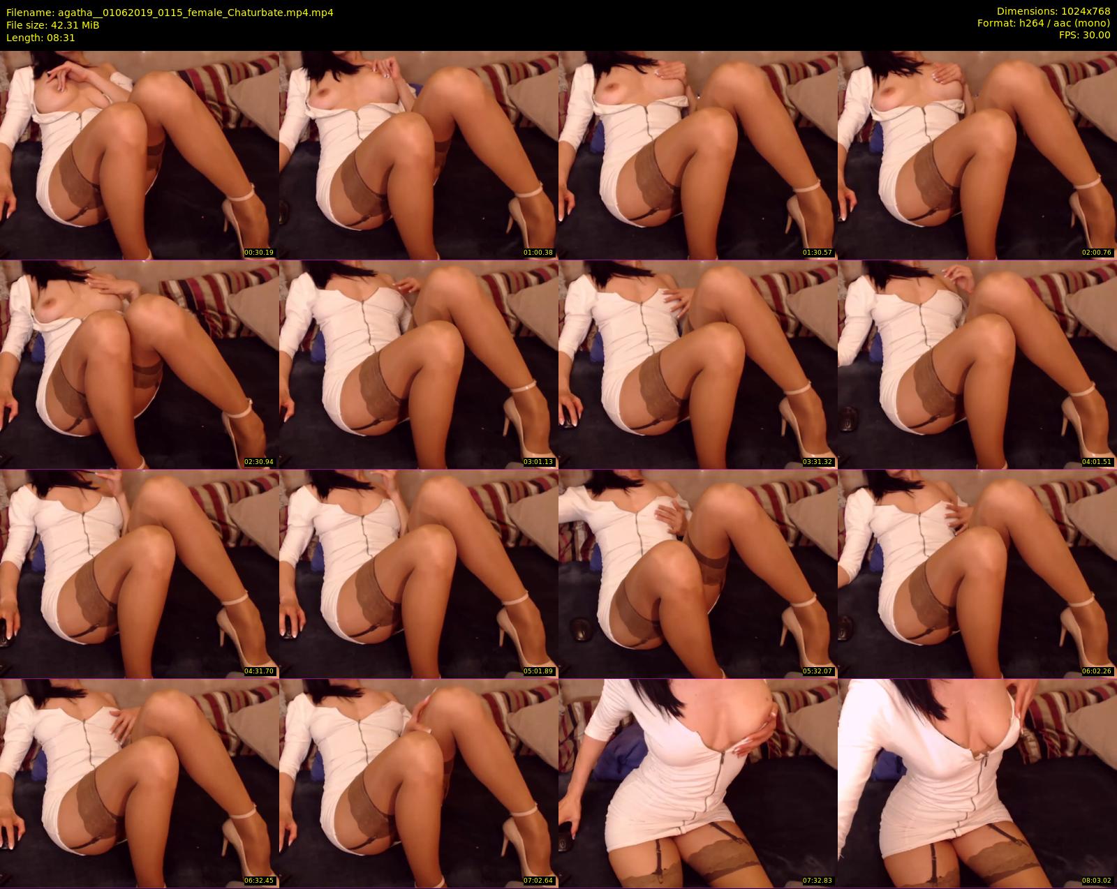 agatha_ — 9 minute Chaturbate female cam show recording, 720p, Jun 1, 2019