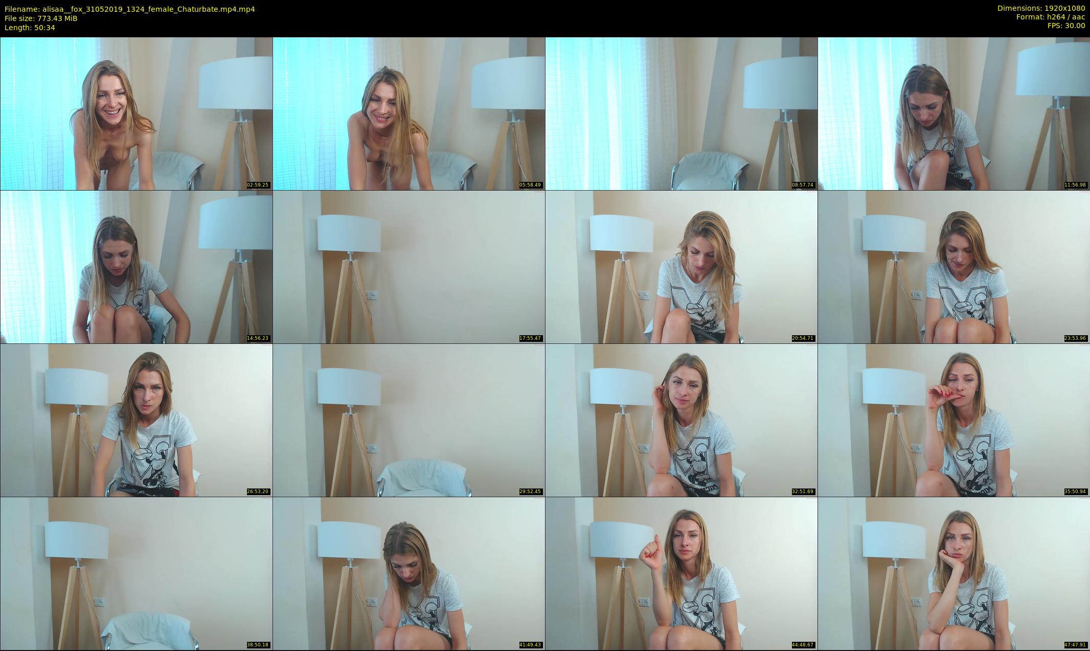 alisaa__fox — 51 minute Chaturbate female cam show recording, 1080p, May 31, 2019