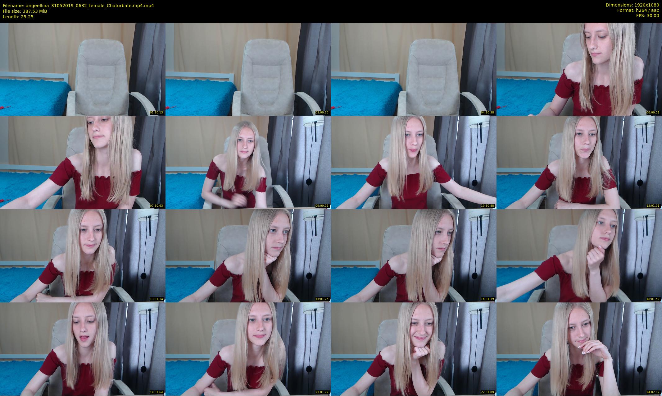angeellina — 26 minute Chaturbate female cam show recording, 1080p, May 31, 2019