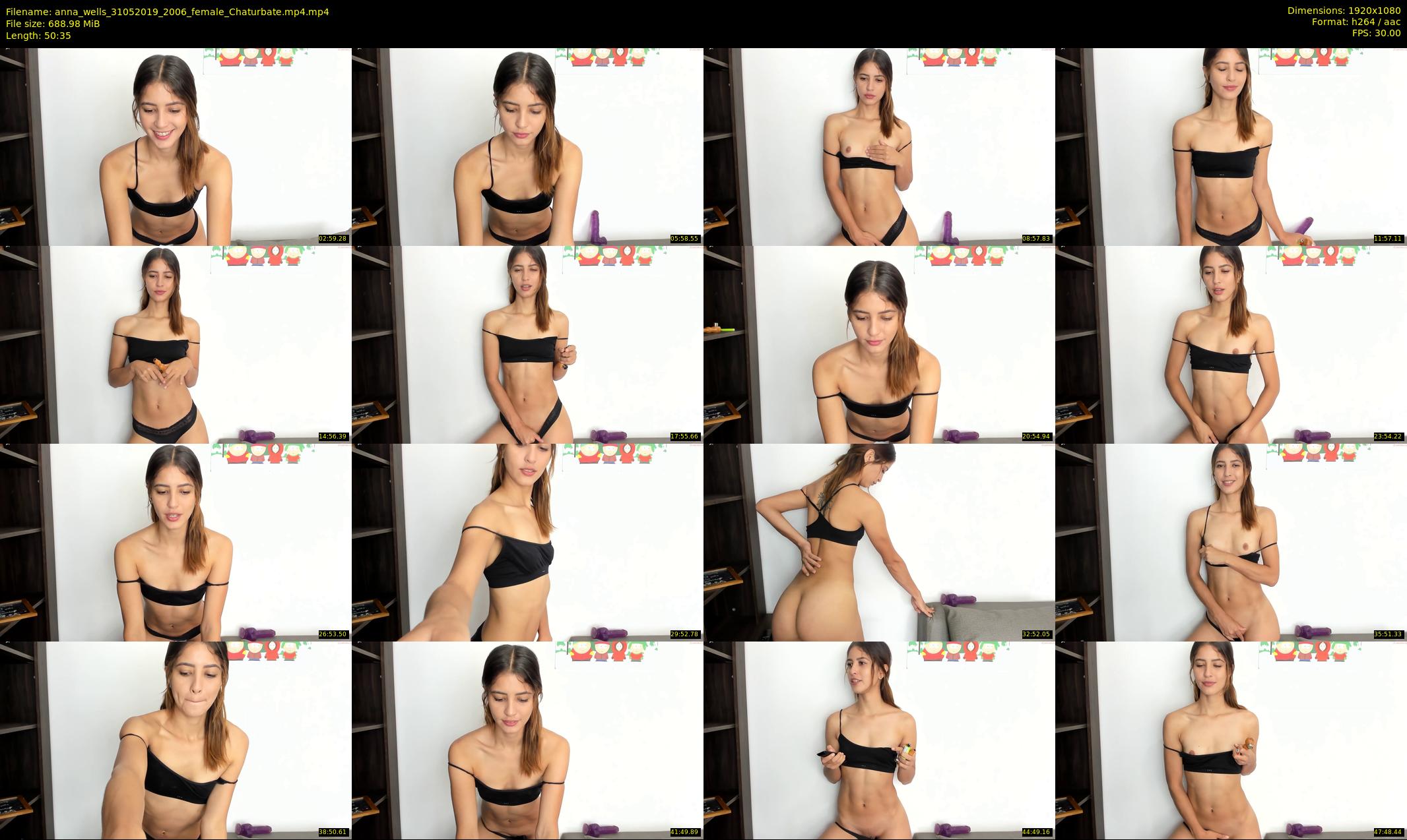 anna_wells — 51 minute Chaturbate female cam show recording, 1080p, May 31, 2019