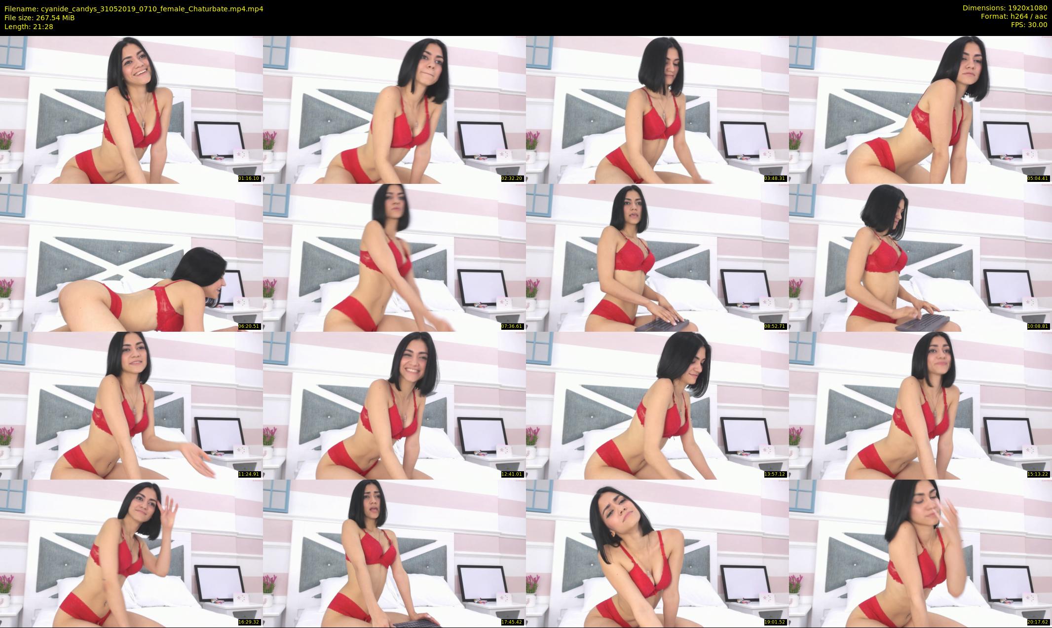 cyanide_candys — 22 minute Chaturbate female cam show recording, 1080p, May 31, 2019