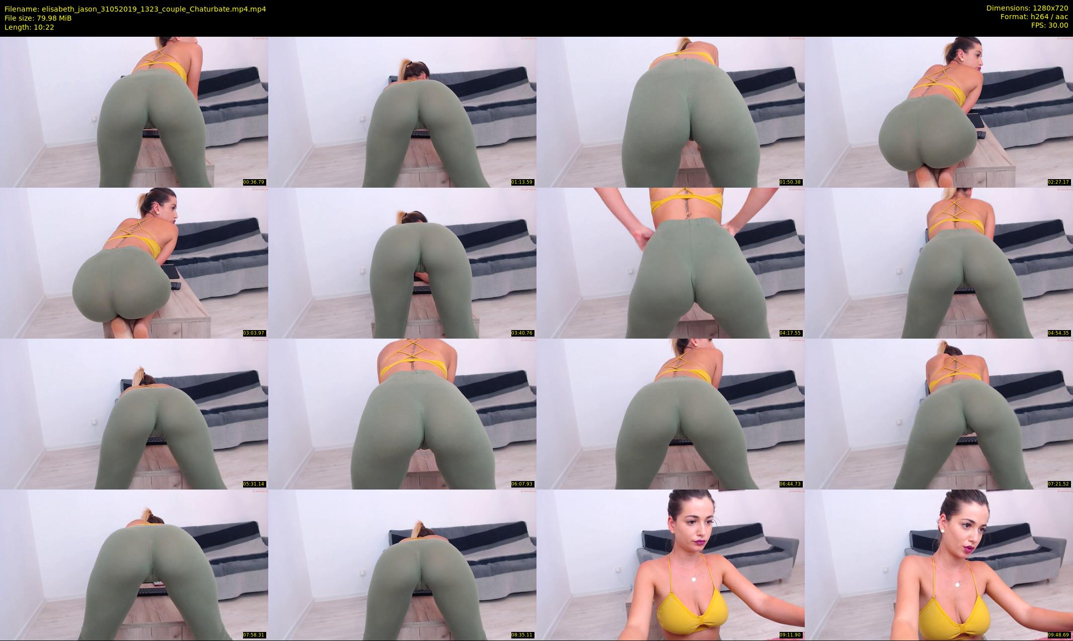 elisabeth_jason — 11 minute Chaturbate couple cam show recording, 720p, May 31, 2019