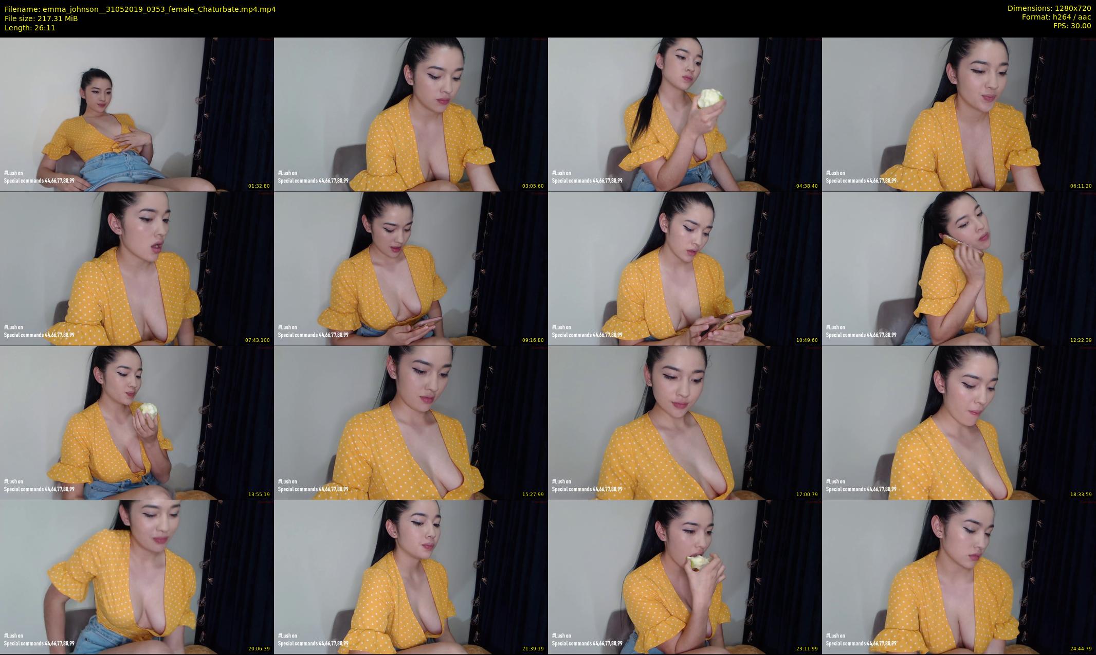 emma_johnson_ — 27 minute Chaturbate female cam show recording, 720p, May 31, 2019