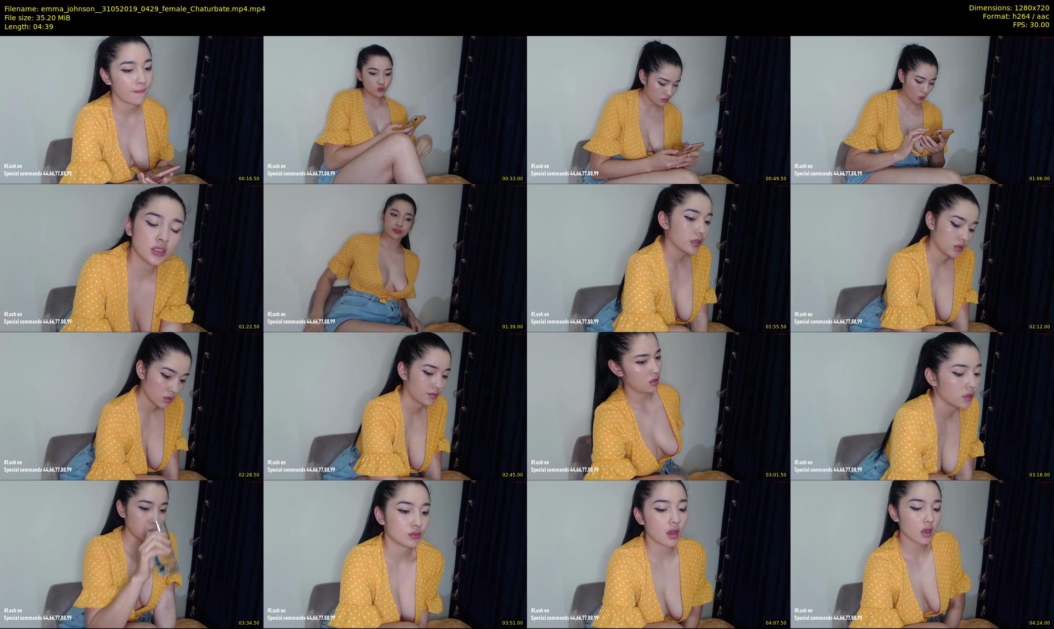 emma_johnson_ — 5 minute Chaturbate female cam show recording, 720p, May 31, 2019