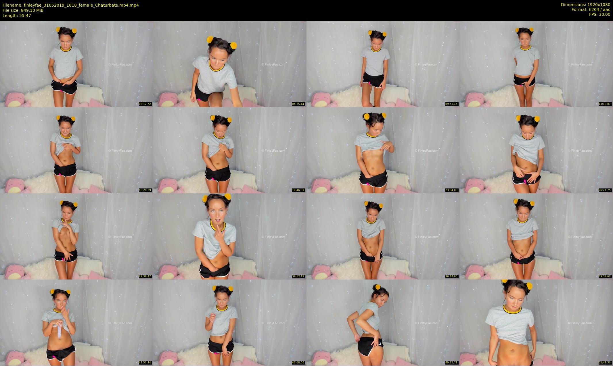 finleyfae — 56 minute Chaturbate female cam show recording, 1080p, May 31, 2019