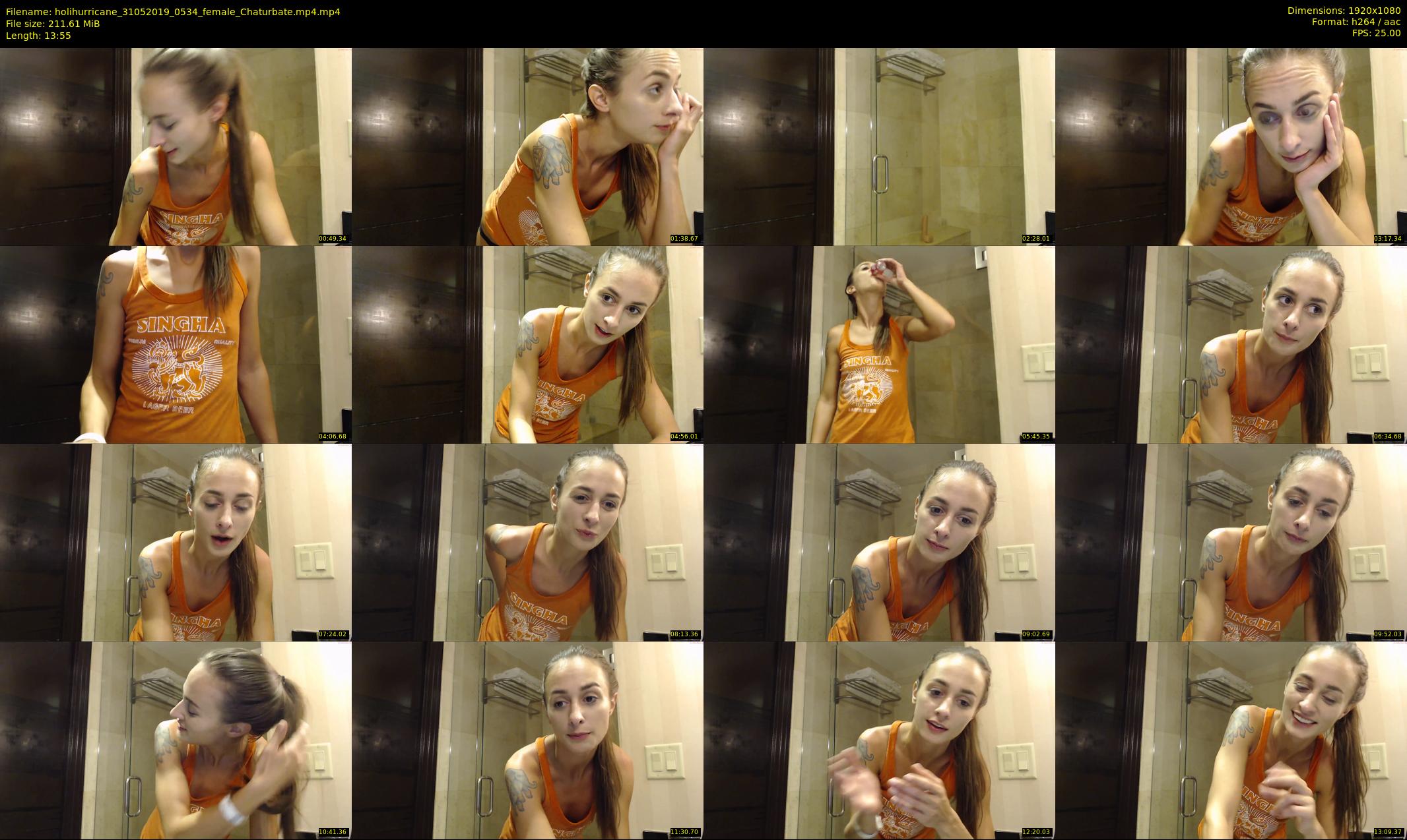 holihurricane — 14 minute Chaturbate female cam show recording, 1080p, May 31, 2019