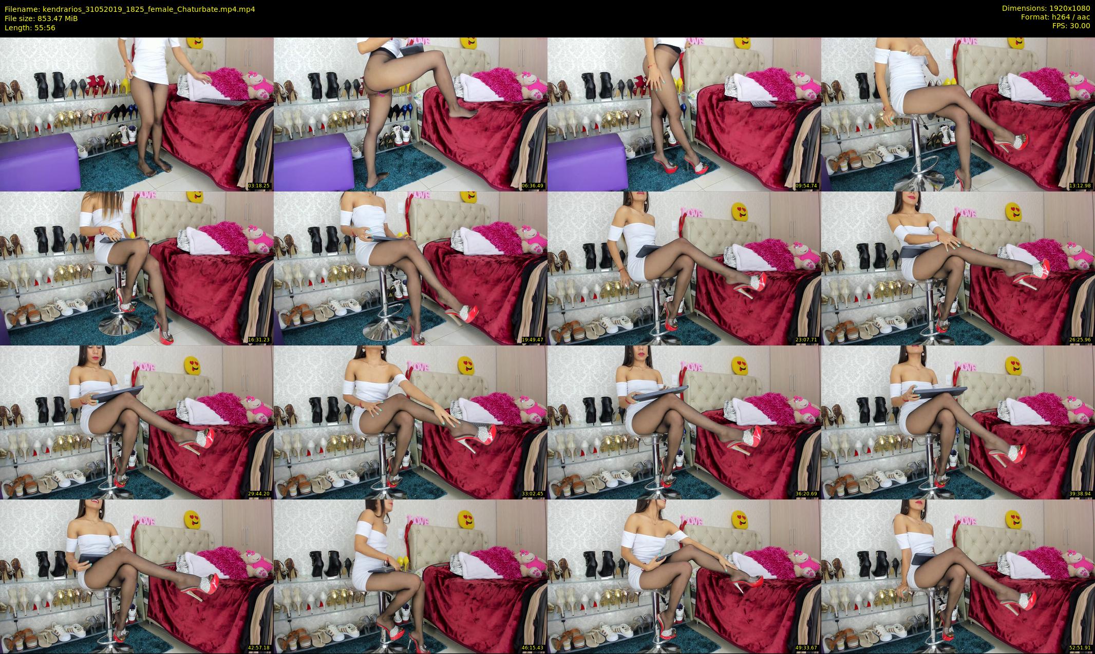 kendrarios — 56 minute Chaturbate female cam show recording, 1080p, May 31, 2019