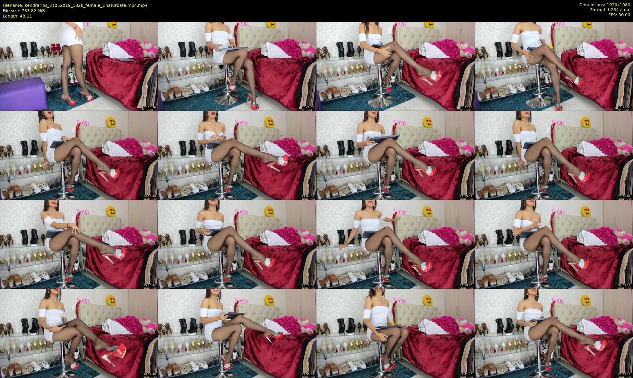 kendrarios — 49 minute Chaturbate female cam show recording, 1080p, May 31, 2019