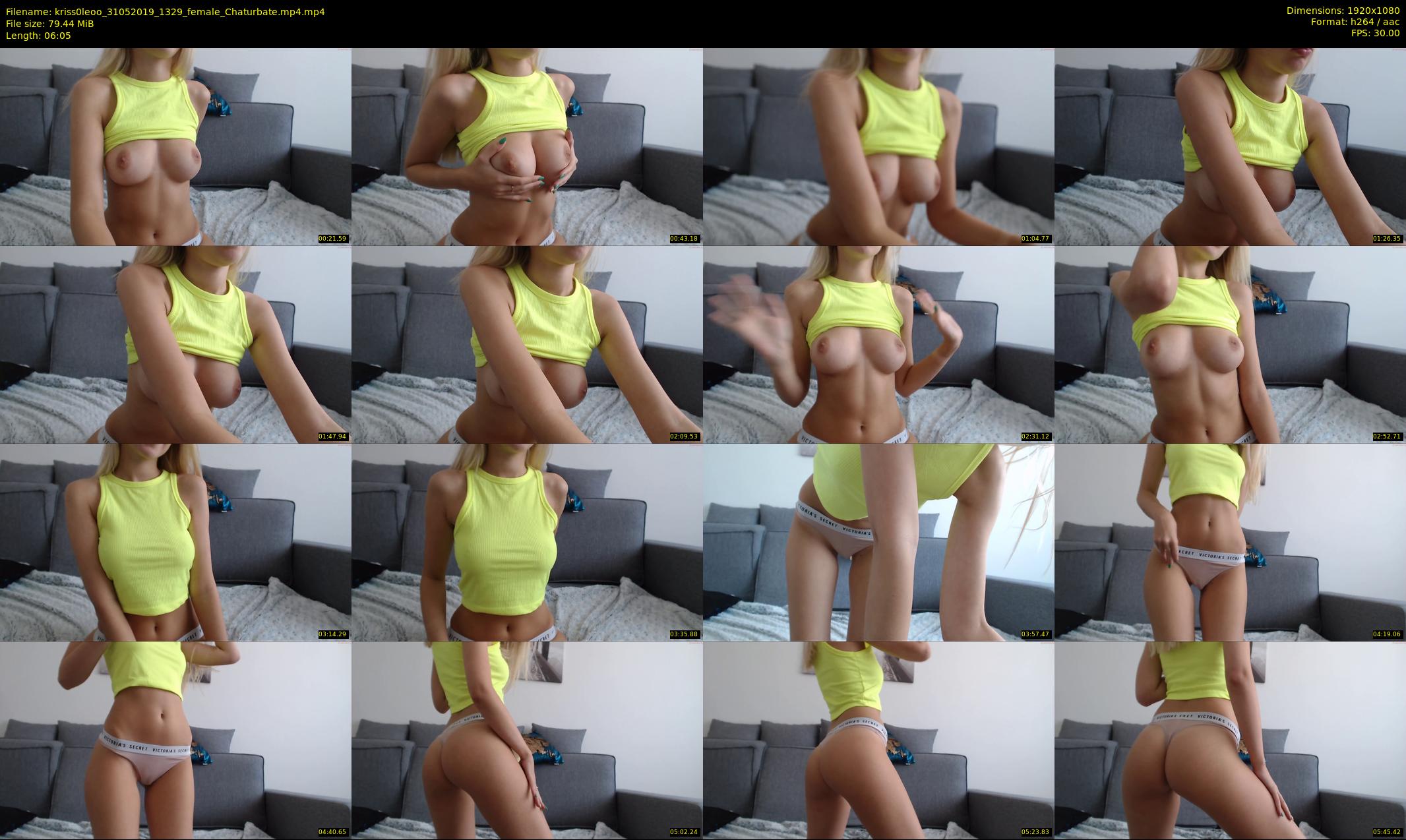 kriss0leoo — 7 minute Chaturbate couple cam show recording, 1080p, May 31, 2019