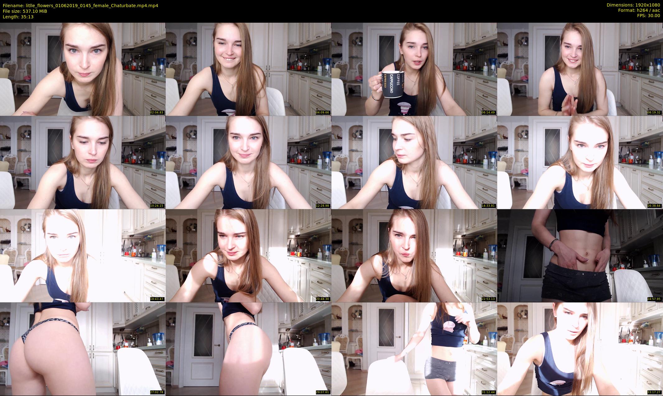 litlle_flowers — 36 minute Chaturbate female cam show recording, 1080p, Jun 1, 2019