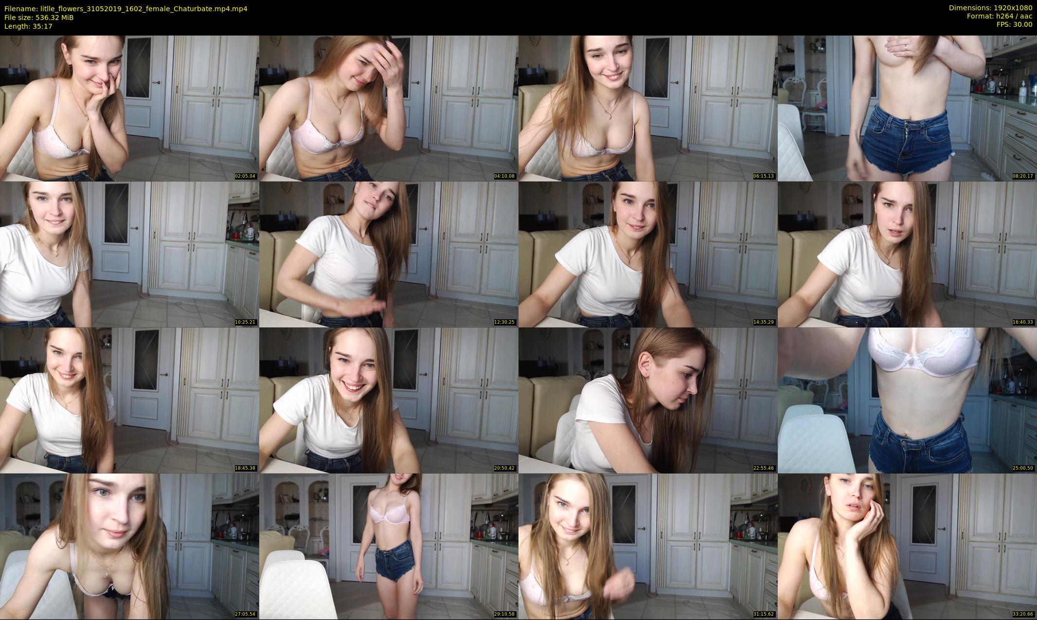 litlle_flowers — 36 minute Chaturbate female cam show recording, 1080p, May 31, 2019