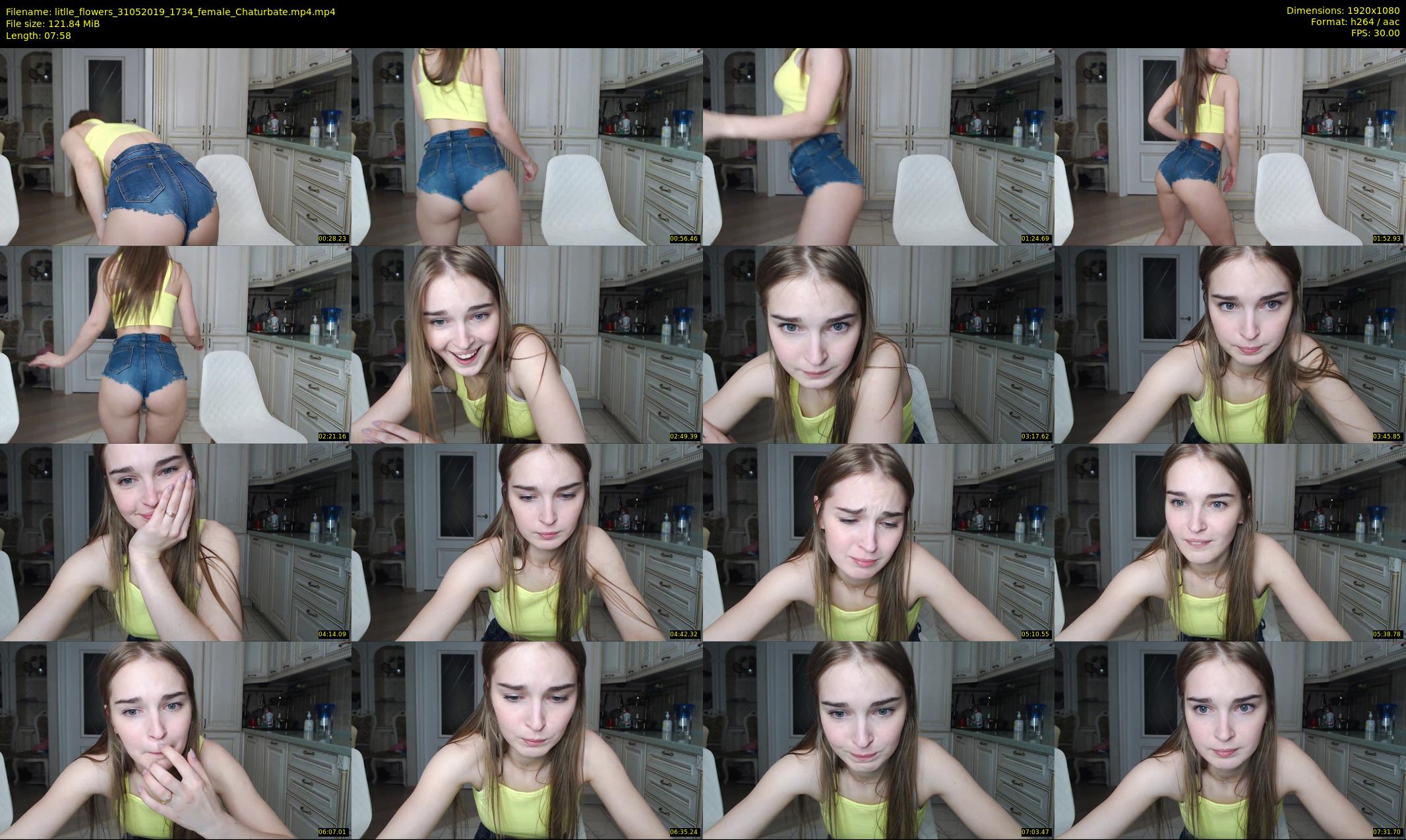 litlle_flowers — 8 minute Chaturbate female cam show recording, 1080p, May 31, 2019