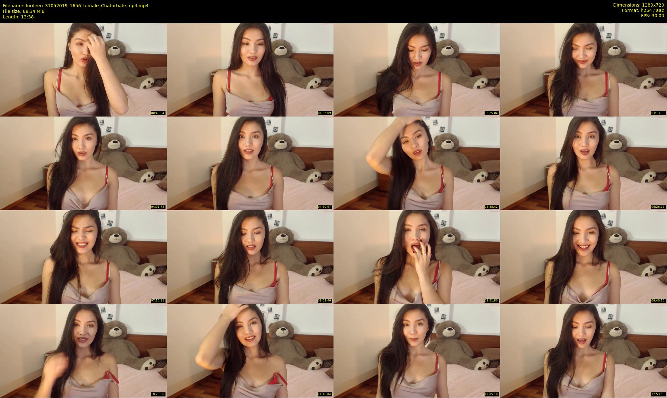 lorileen — 14 minute Chaturbate female cam show recording, 720p, May 31, 2019