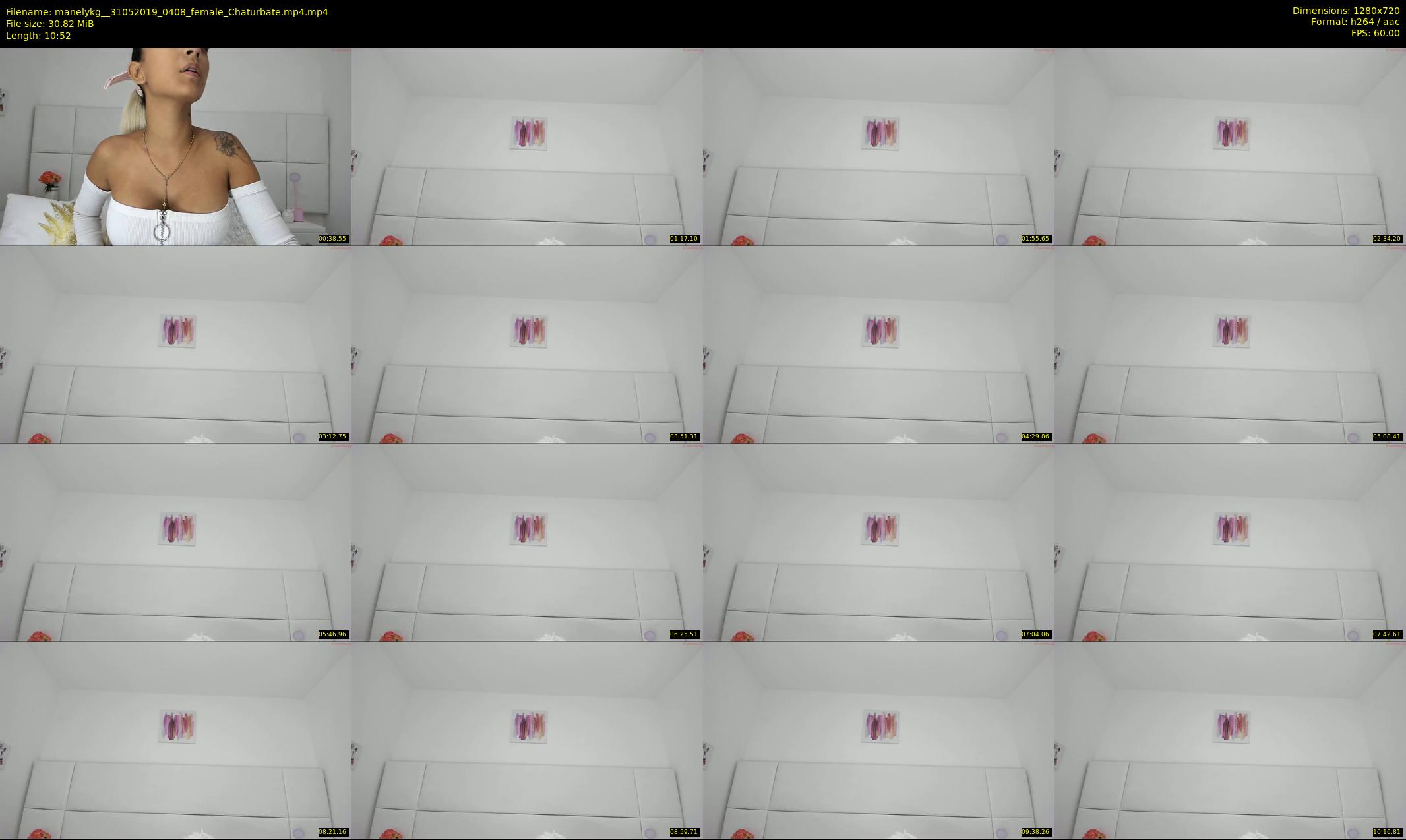 manelykg_ — 11 minute Chaturbate female cam show recording, 720p, May 31, 2019