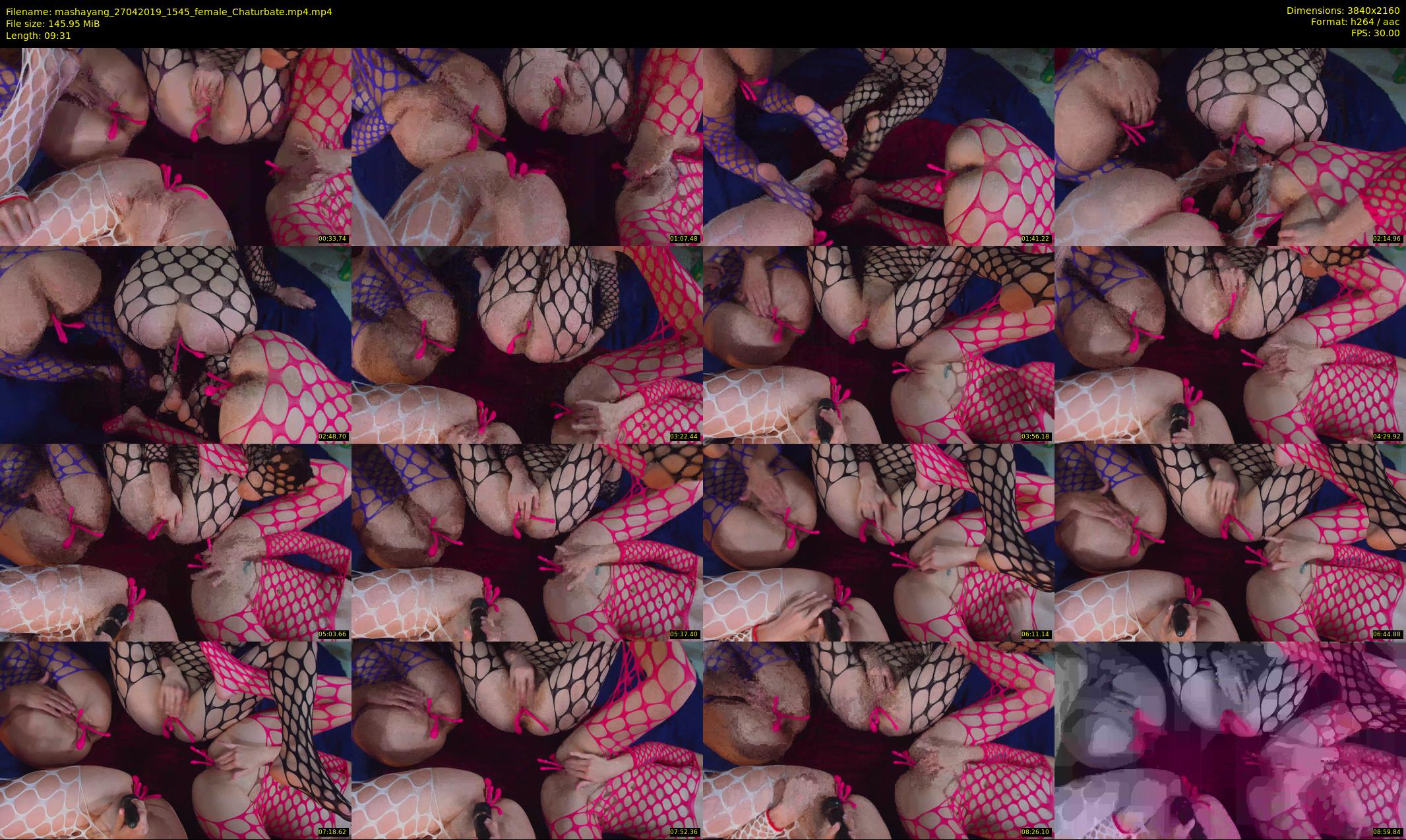 mashayang — 10 minute Chaturbate female cam show recording, 4K, Apr 27, 2019