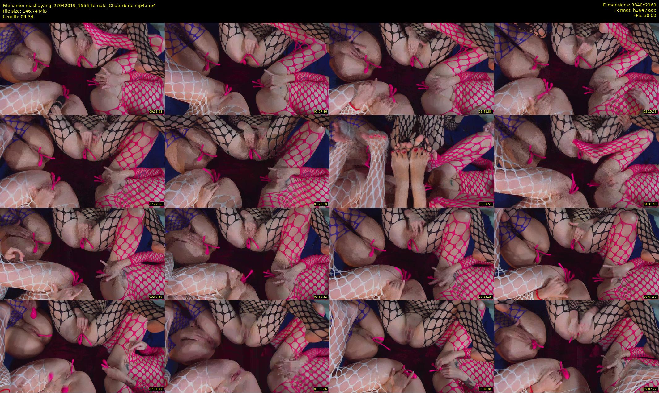 mashayang — 10 minute Chaturbate female cam show recording, 4K, Apr 27, 2019