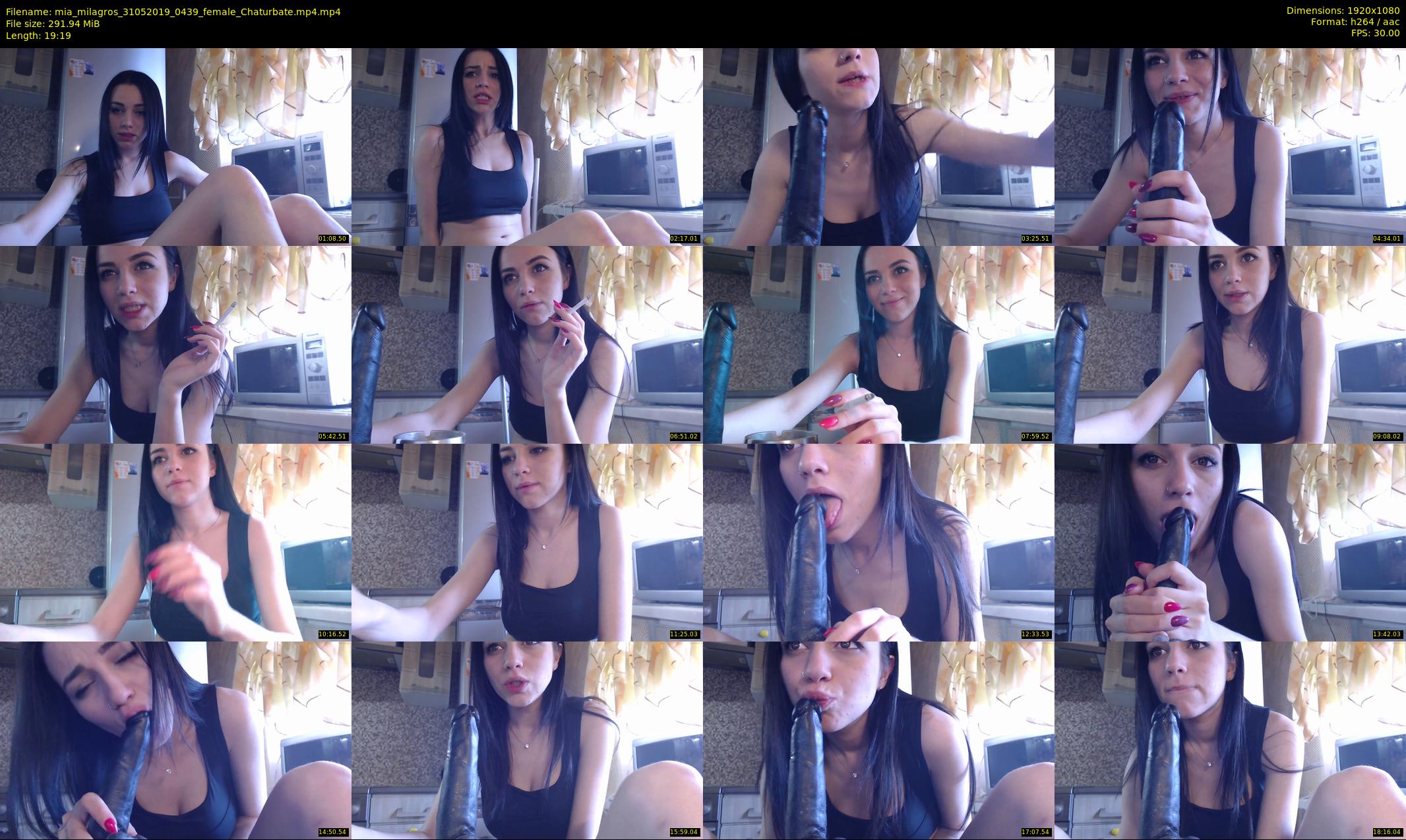 mia_milagros — 20 minute Chaturbate female cam show recording, 1080p, May 31, 2019