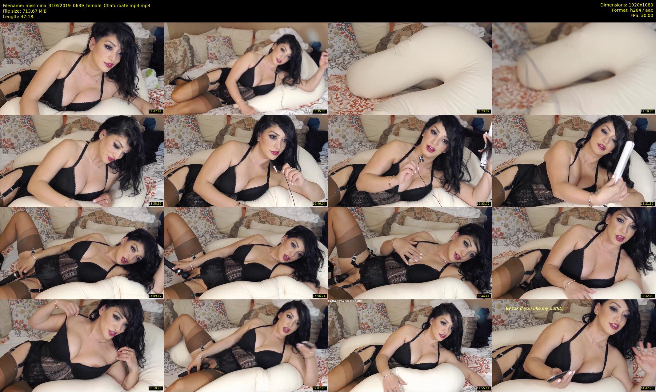 missmina — 48 minute Chaturbate female cam show recording, 1080p, May 31, 2019
