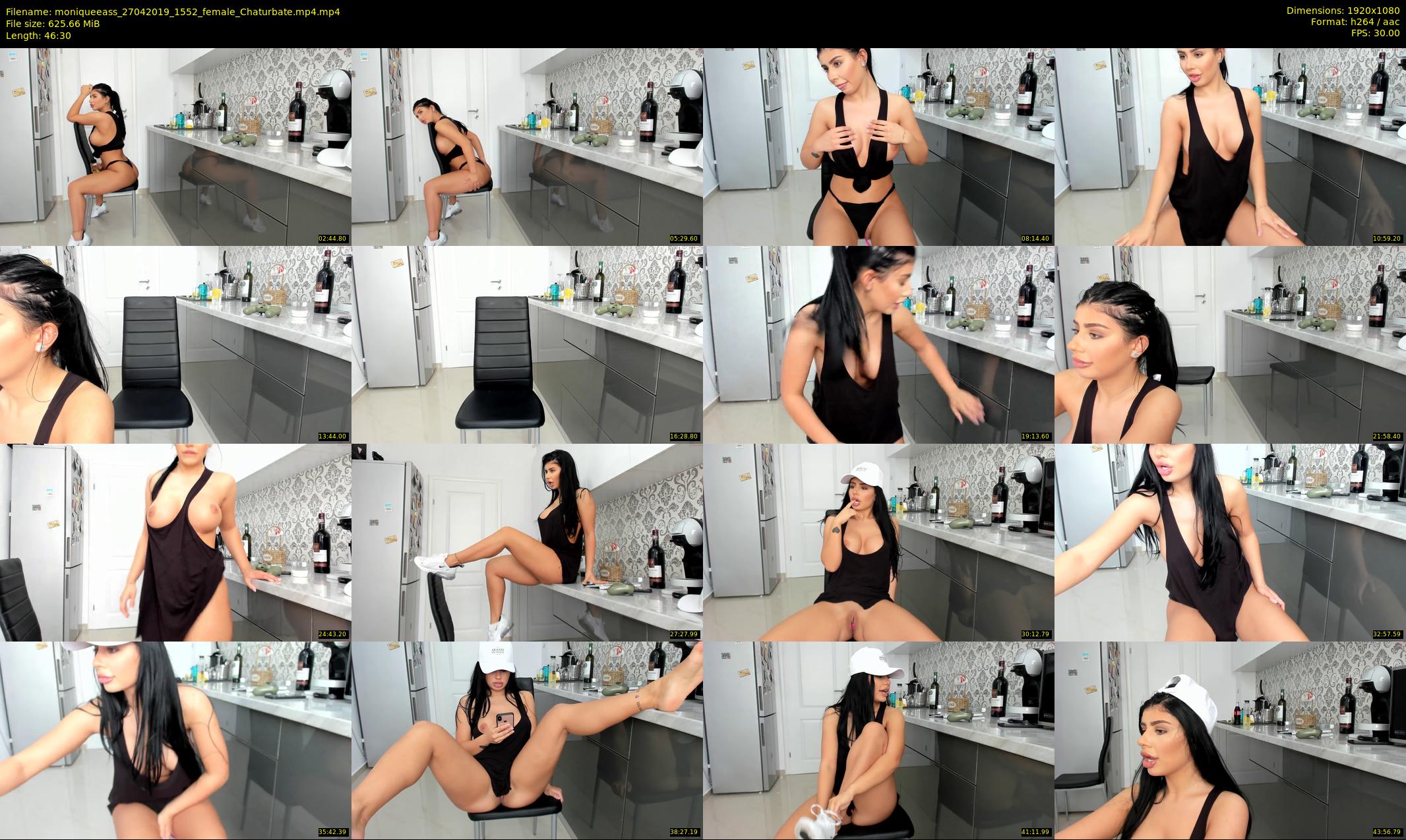 moniqueeass — 47 minute Chaturbate female cam show recording, 1080p, Apr 27, 2019