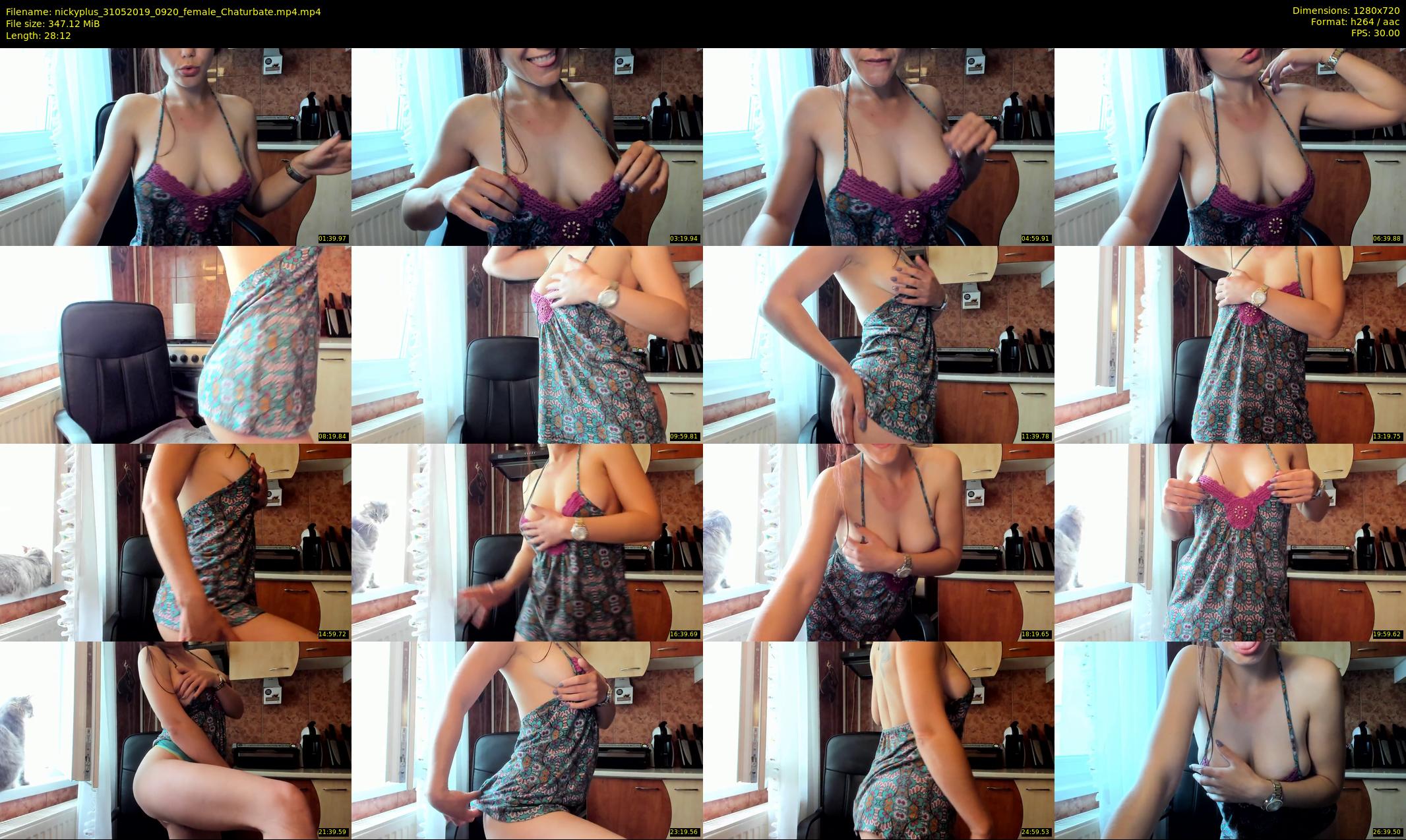 nickyplus — 29 minute Chaturbate couple cam show recording, 720p, May 31, 2019
