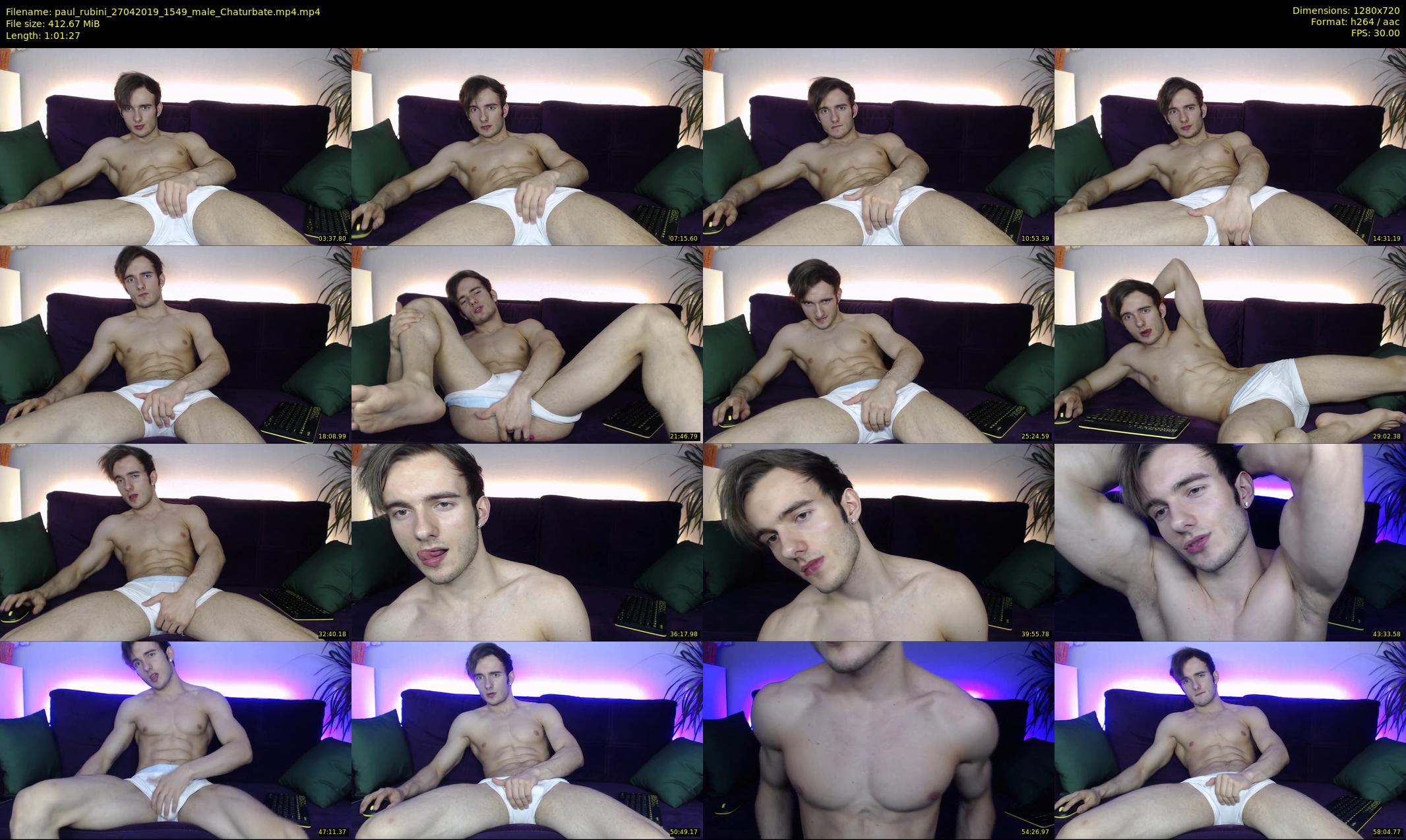 paul_rubini — 62 minute Chaturbate male cam show recording, 720p, Apr 27, 2019