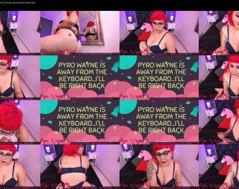 pyrowayne — 70 minute Chaturbate female cam show recording, 720p, Jun 1, 2019