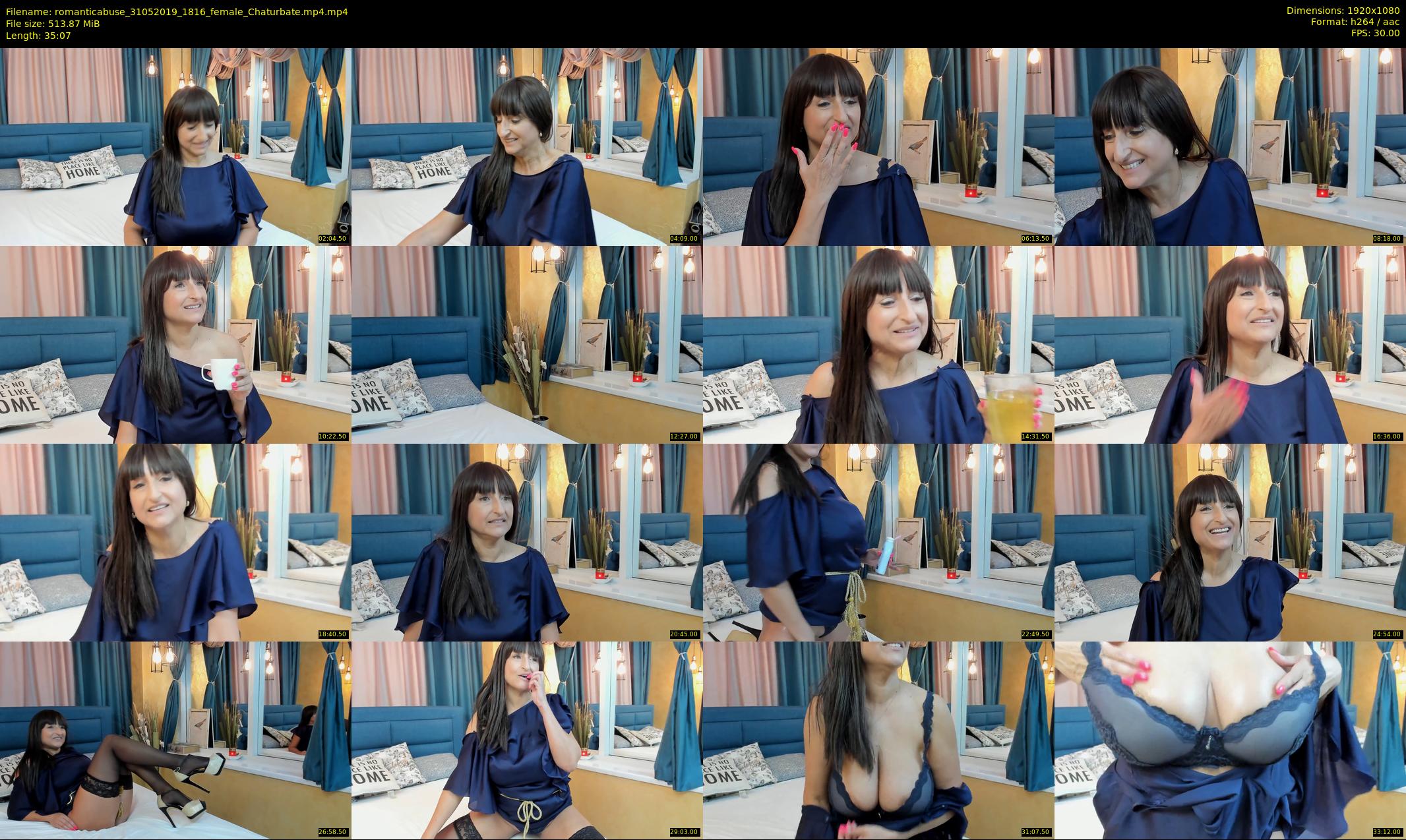 romanticabuse — 36 minute Chaturbate female cam show recording, 1080p, May 31, 2019